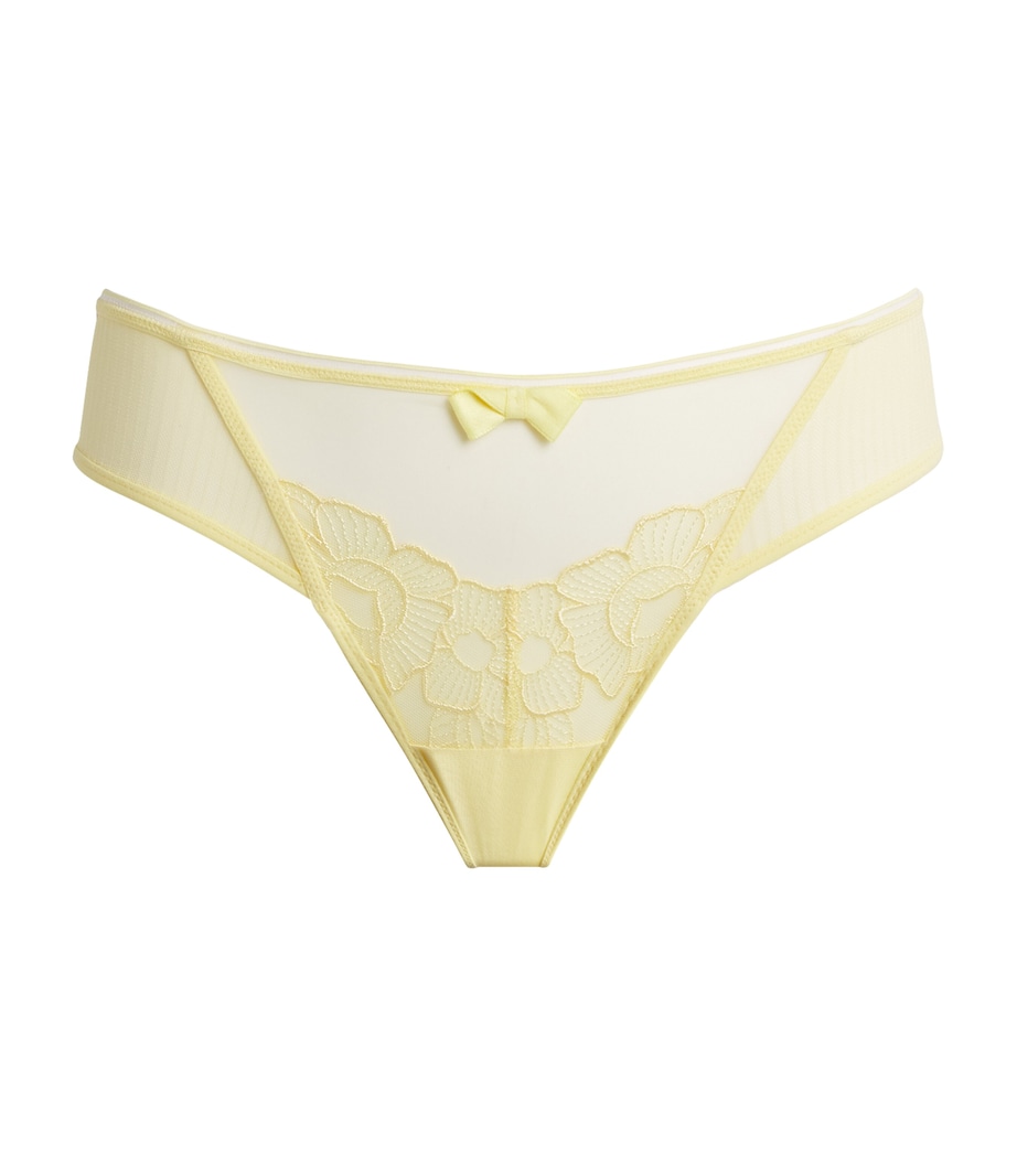 Embroidered Intuition Tanga J0012 POPCORN Image 1