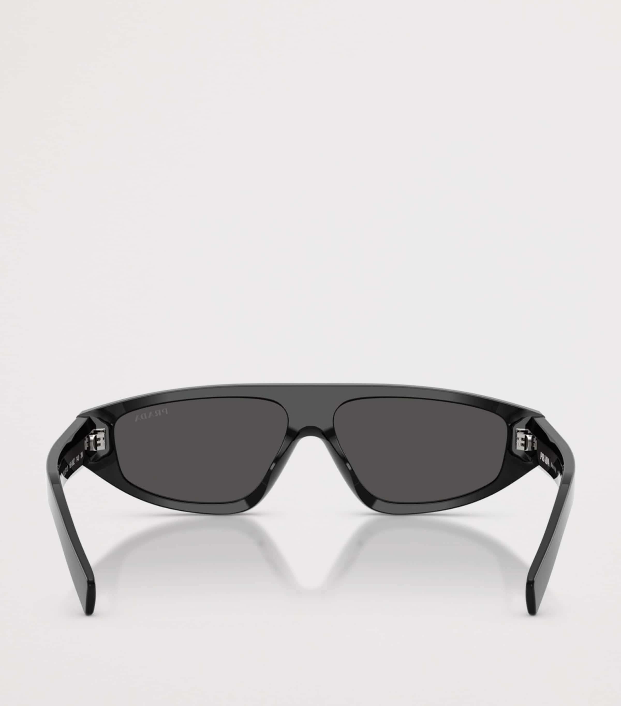 Prada PR C02S  Irregular Sunglasses Black Image 4