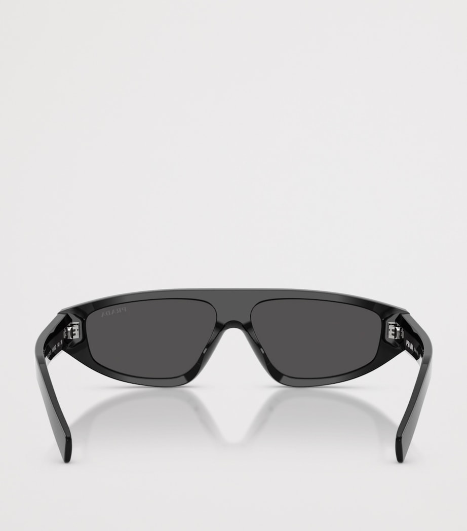 Prada PR C02S Irregular Sunglasses Black Image 4