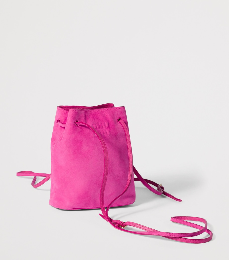 Miu Miu Lambskin Suede Pouch Image 2