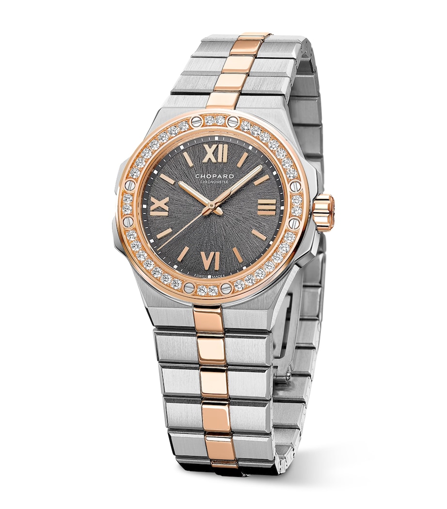 Rose Gold, Stainless Steel and Diamond Alpine Eagle Watch 33mm ROSE GOLD/STAINLESS Image 2