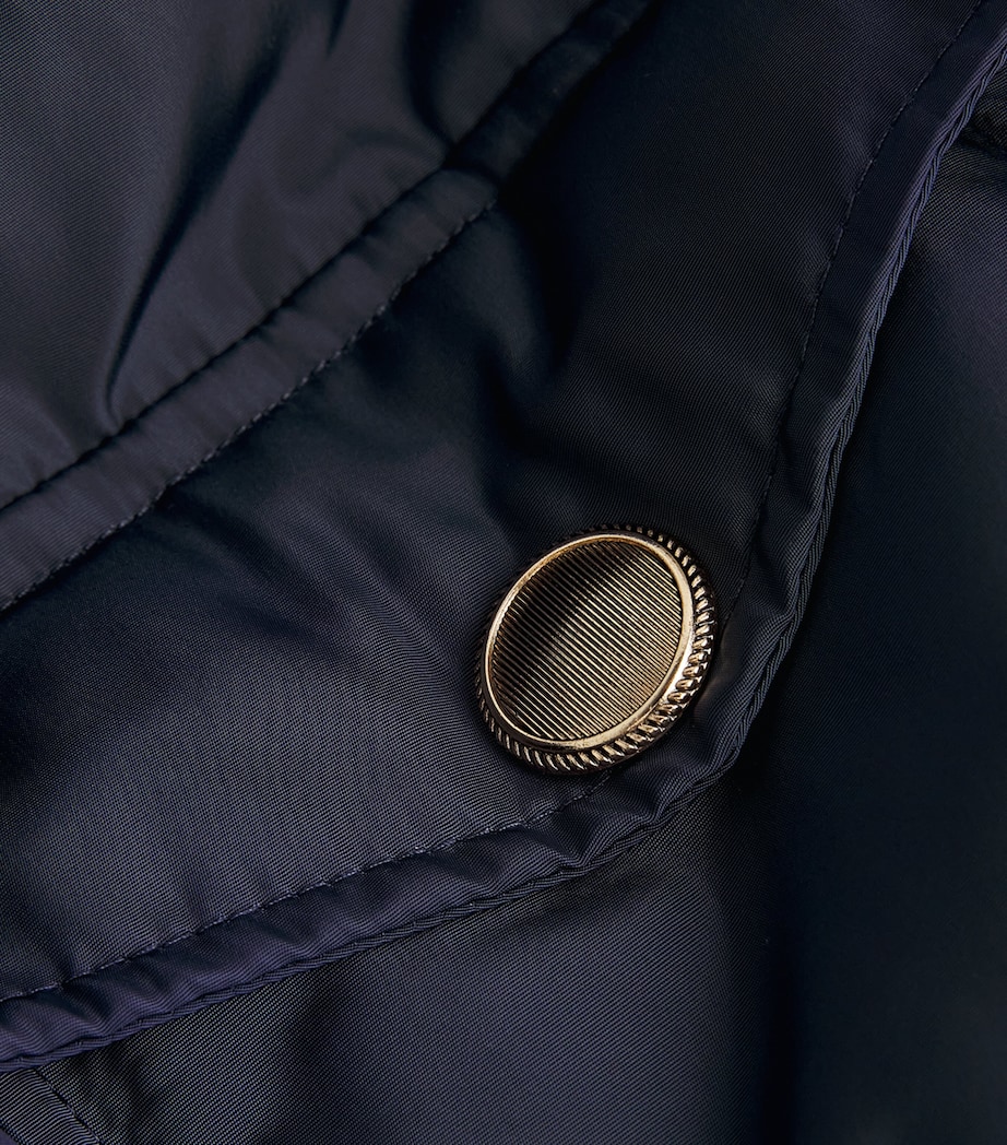Quilted Padded Jacket NAVY BLUE Image 5