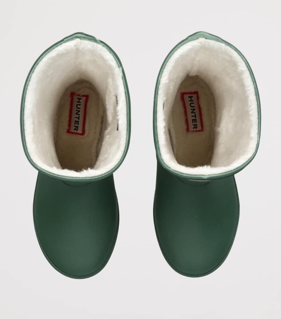 First Insulated Wellington Boots GREEN Image 4