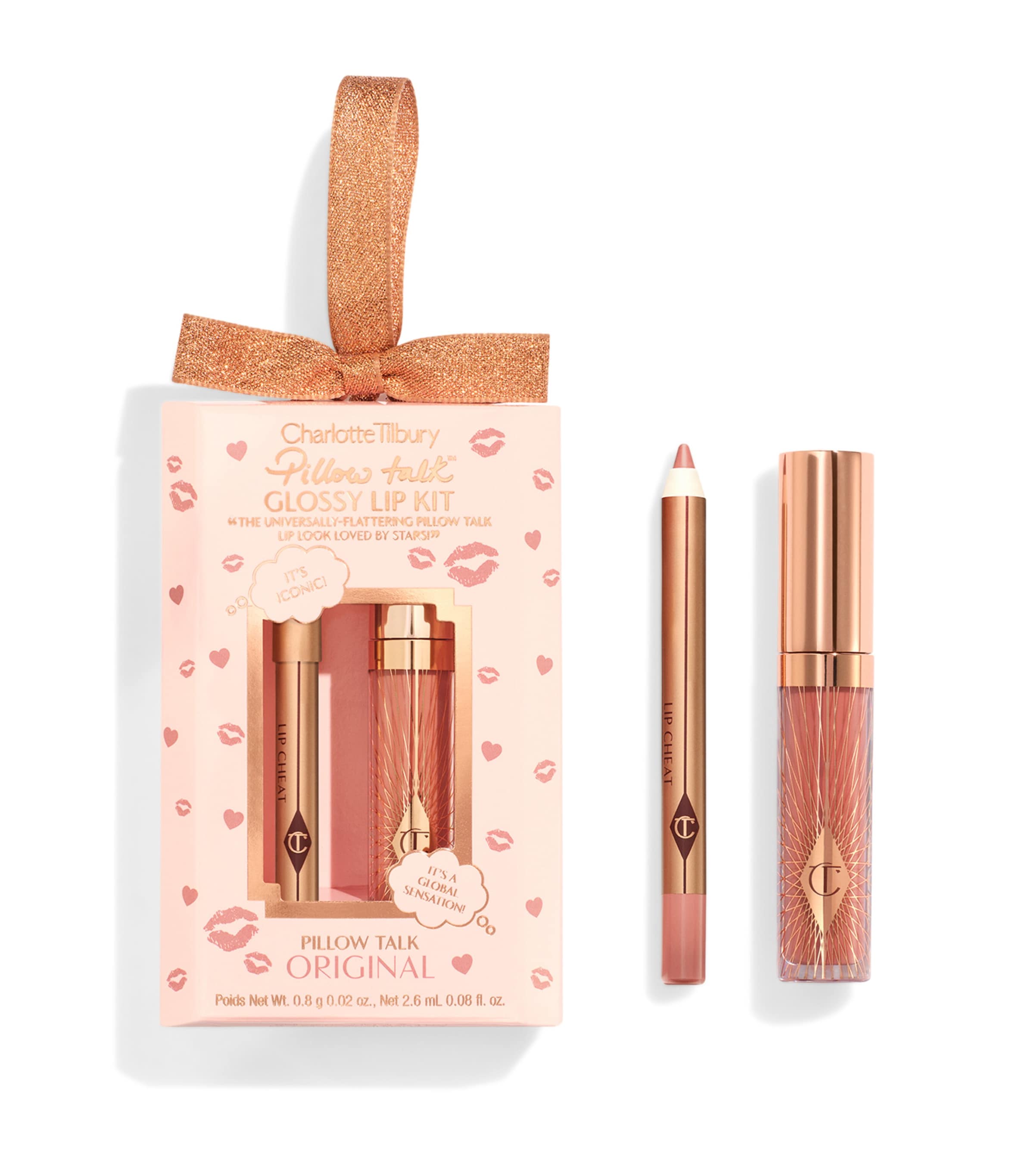 Charlotte Tilbury Pillow Talk Original Glossy Lip Kit