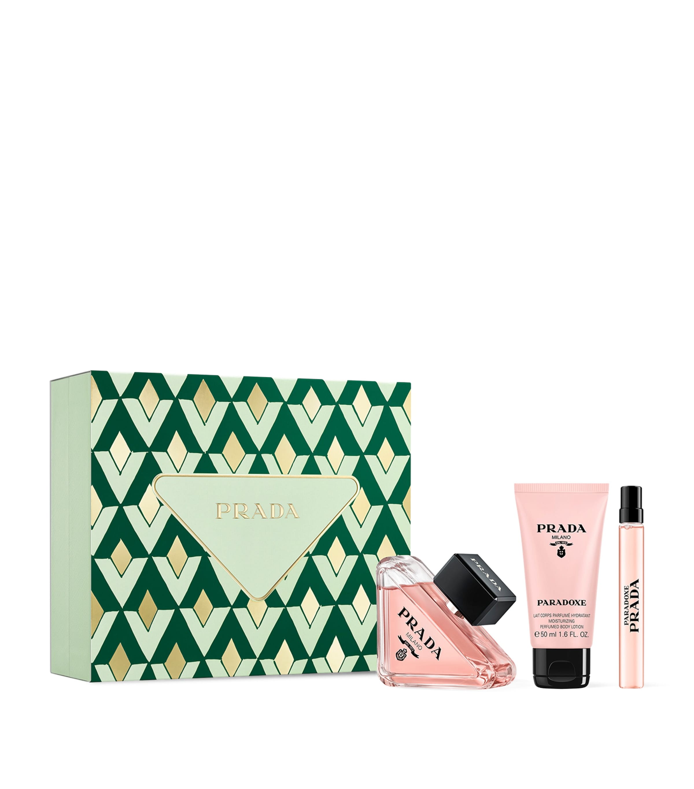 Prada Beauty Paradoxe Eau De Parfum And Body Lotion Set In Multi