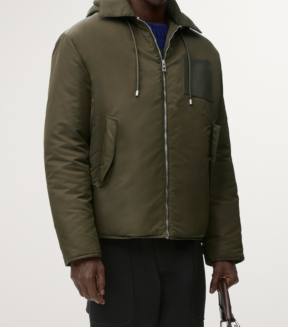 Nylon Padded Jacket KHAKI GREEN Image 3