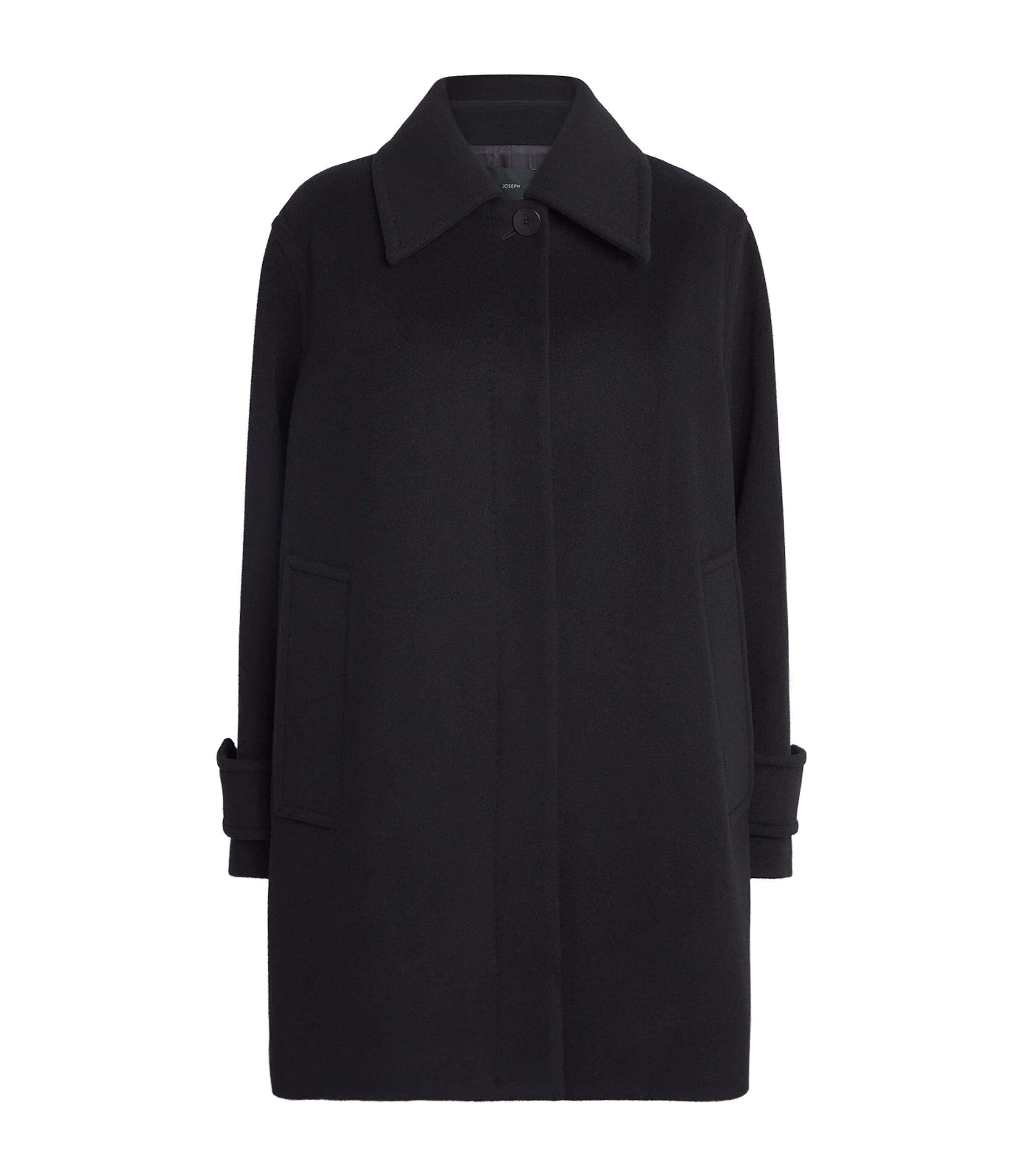 Joseph Wool-cashmere Loti Coat In Black