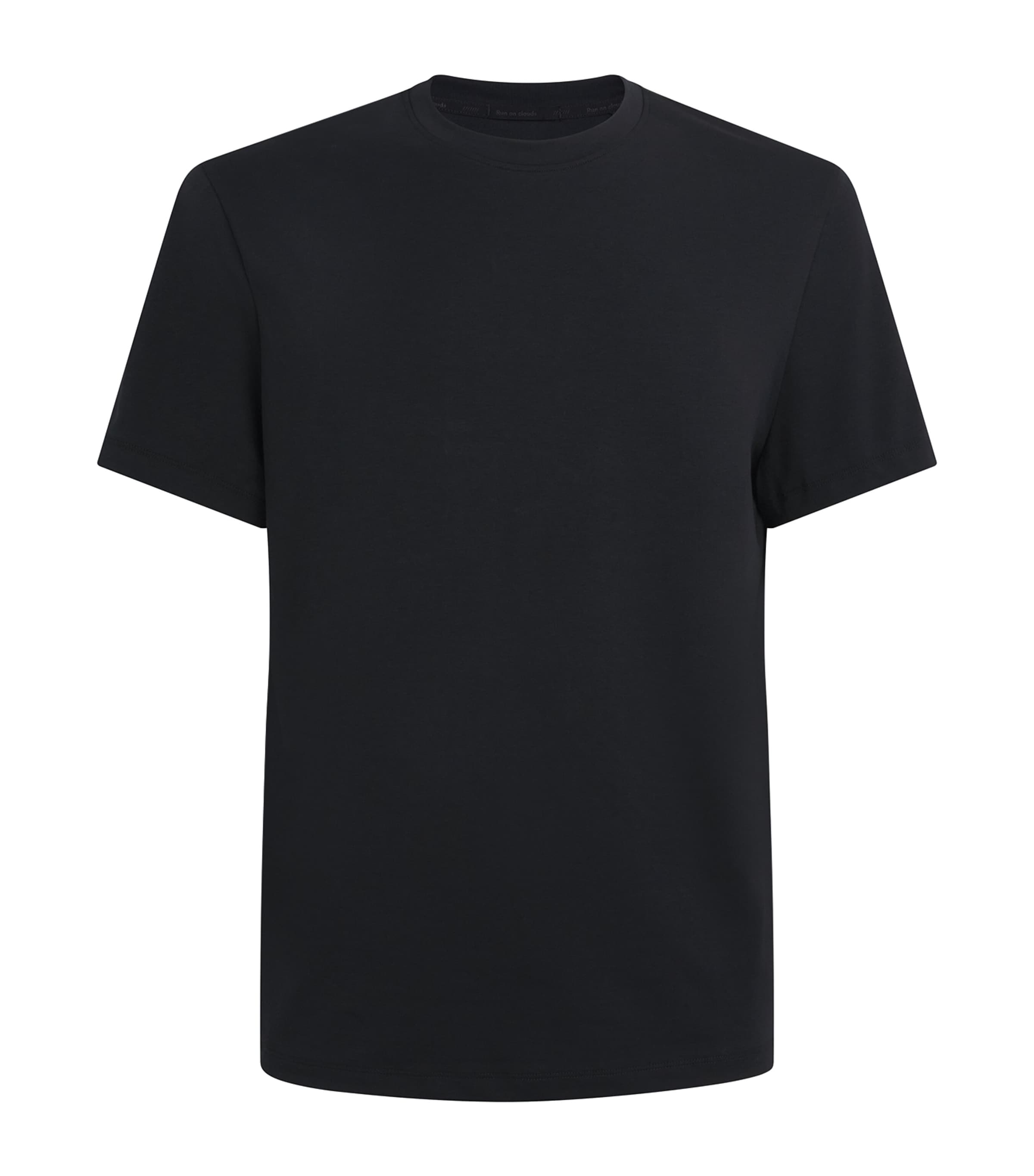 On Cott-blend Focus T-shirt In Black