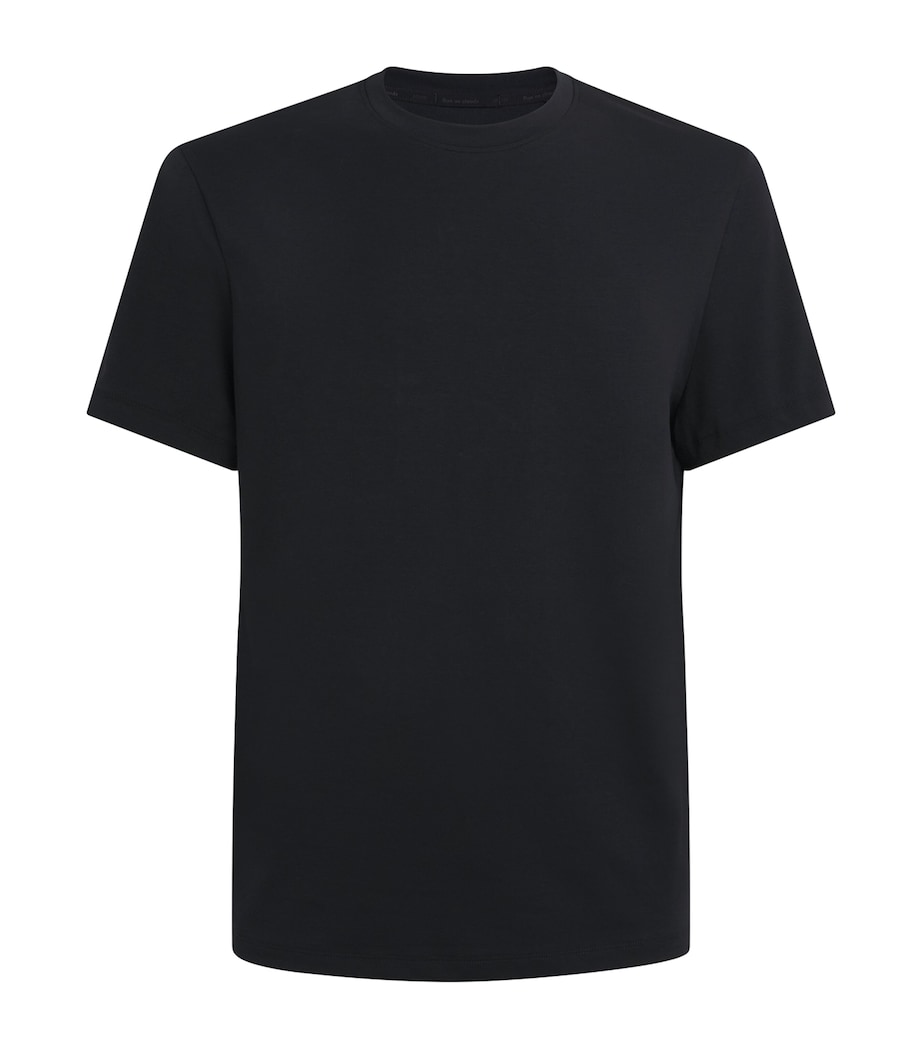 Cotton-Blend Focus T-Shirt BLACK Image 1