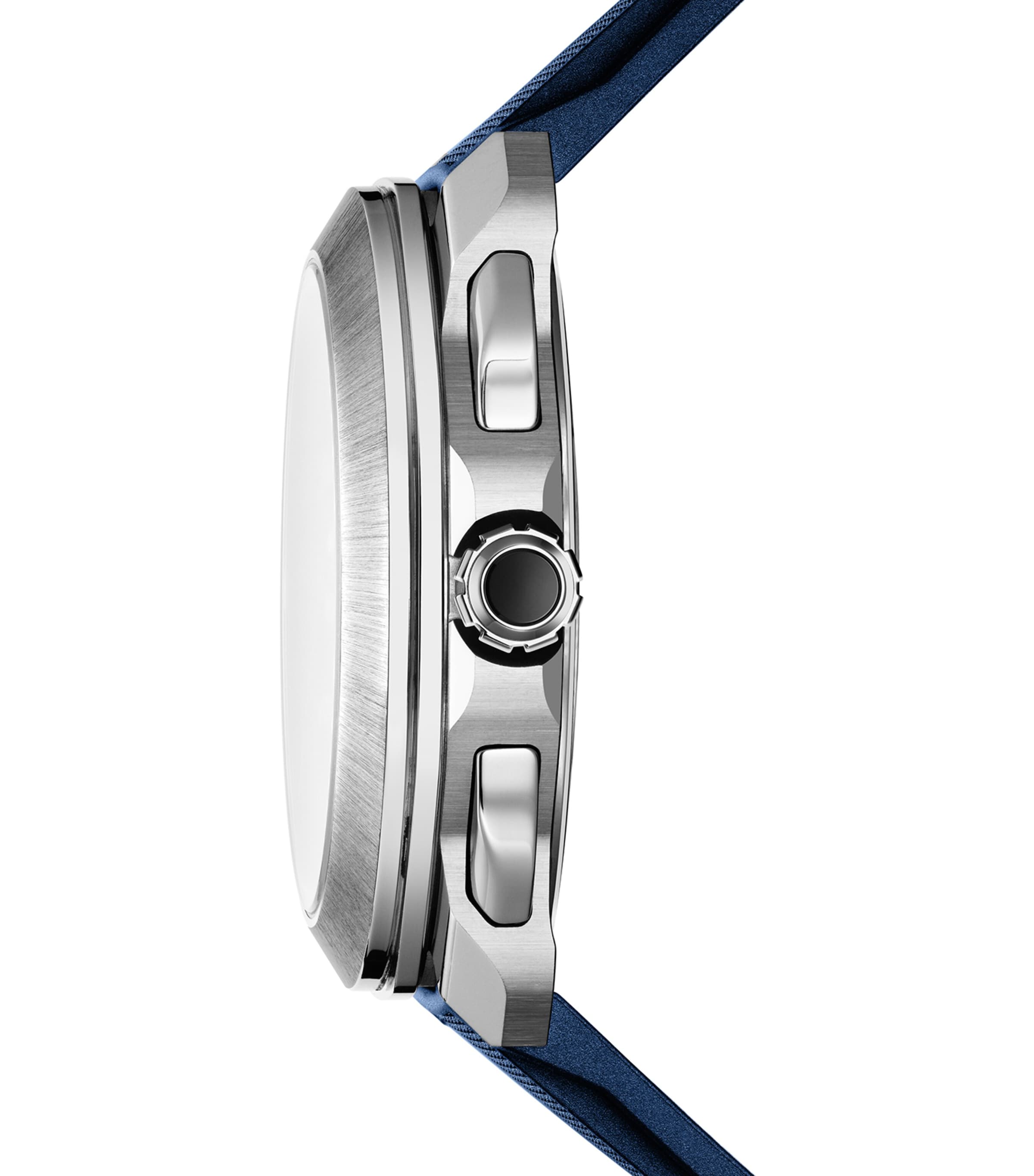 Stainless Steel Octo Roma Watch 42mm BLUE Image 2