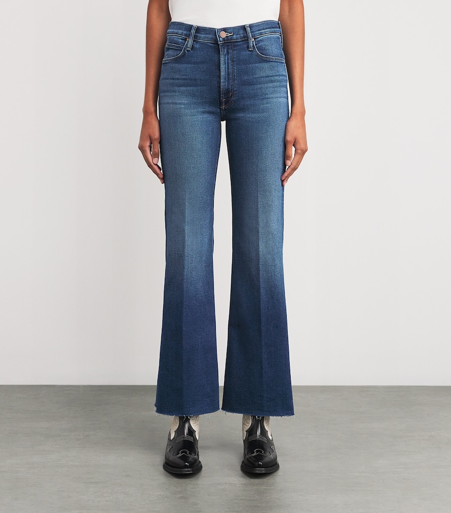 Lil Doozy Fray Flared Jeans SCORCHIN HOT Image 3