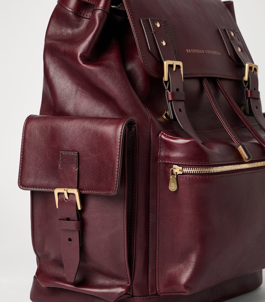 Leather City Backpack C4399 Image 5