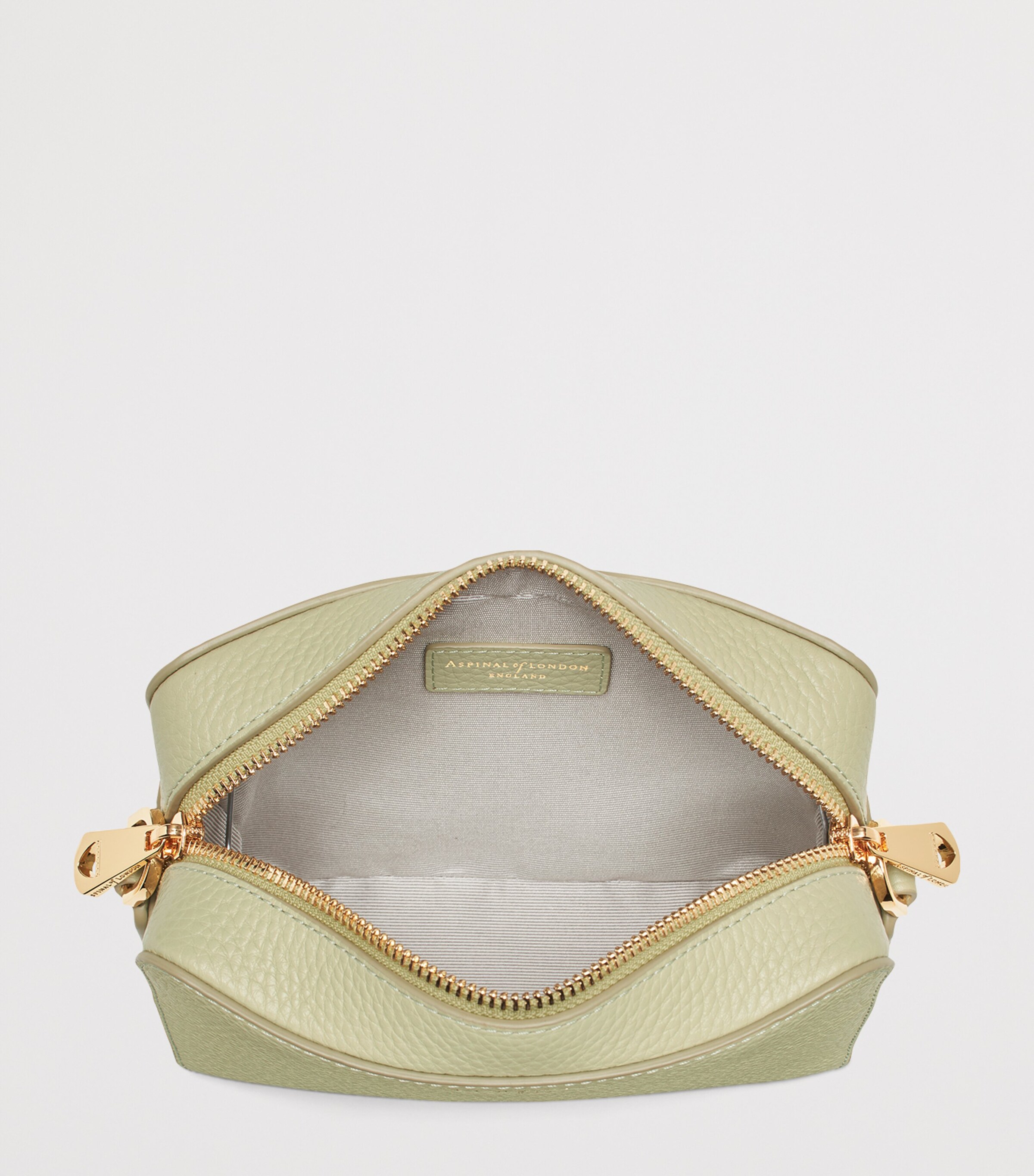 Aspinal Of London Green Leather Camera Bag | Harrods UK