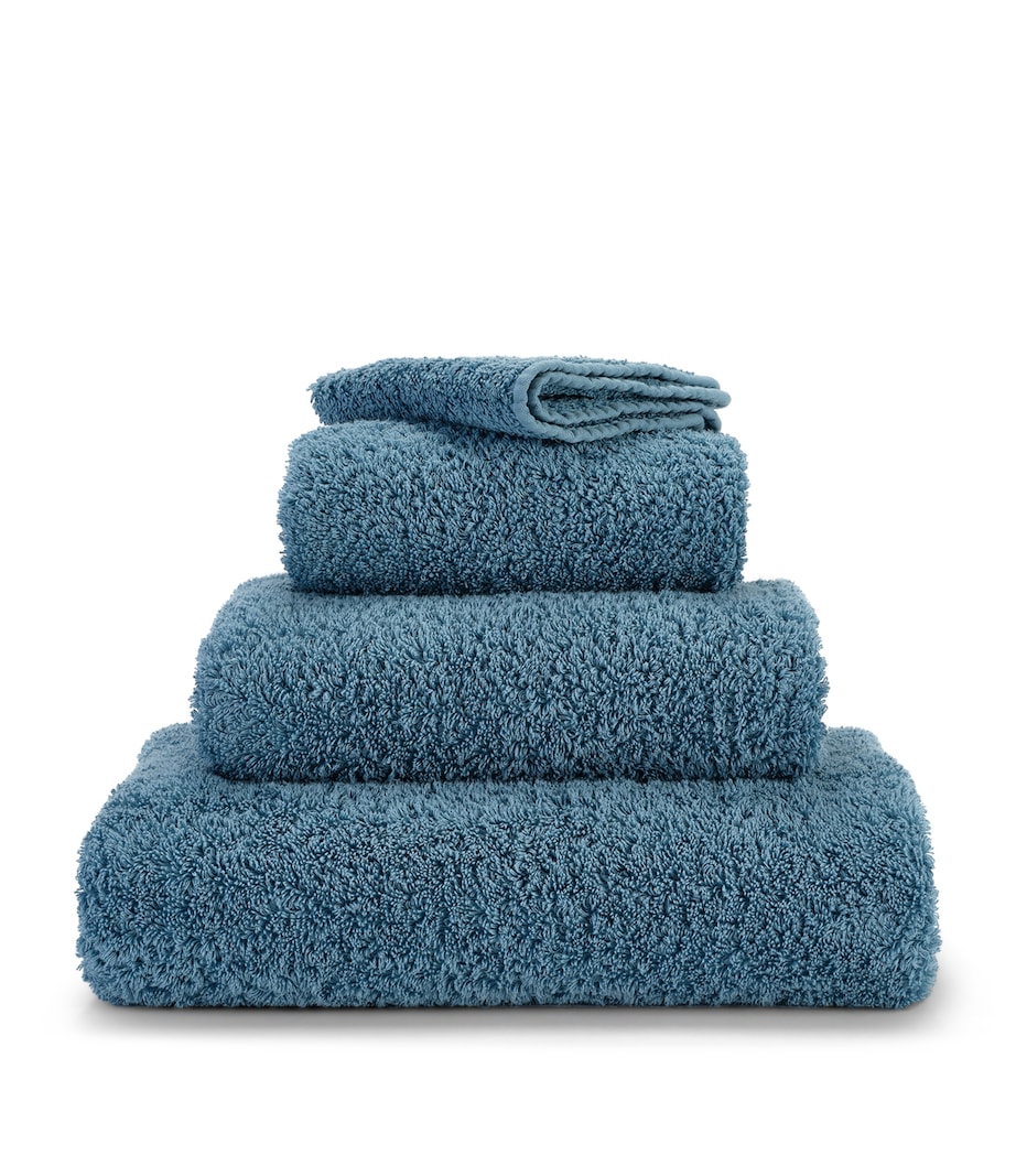 Abyss & Habidecor Egyptian Cotton Super Pile Bath Towel (70cm x 180cm) Blue Stone Image 1