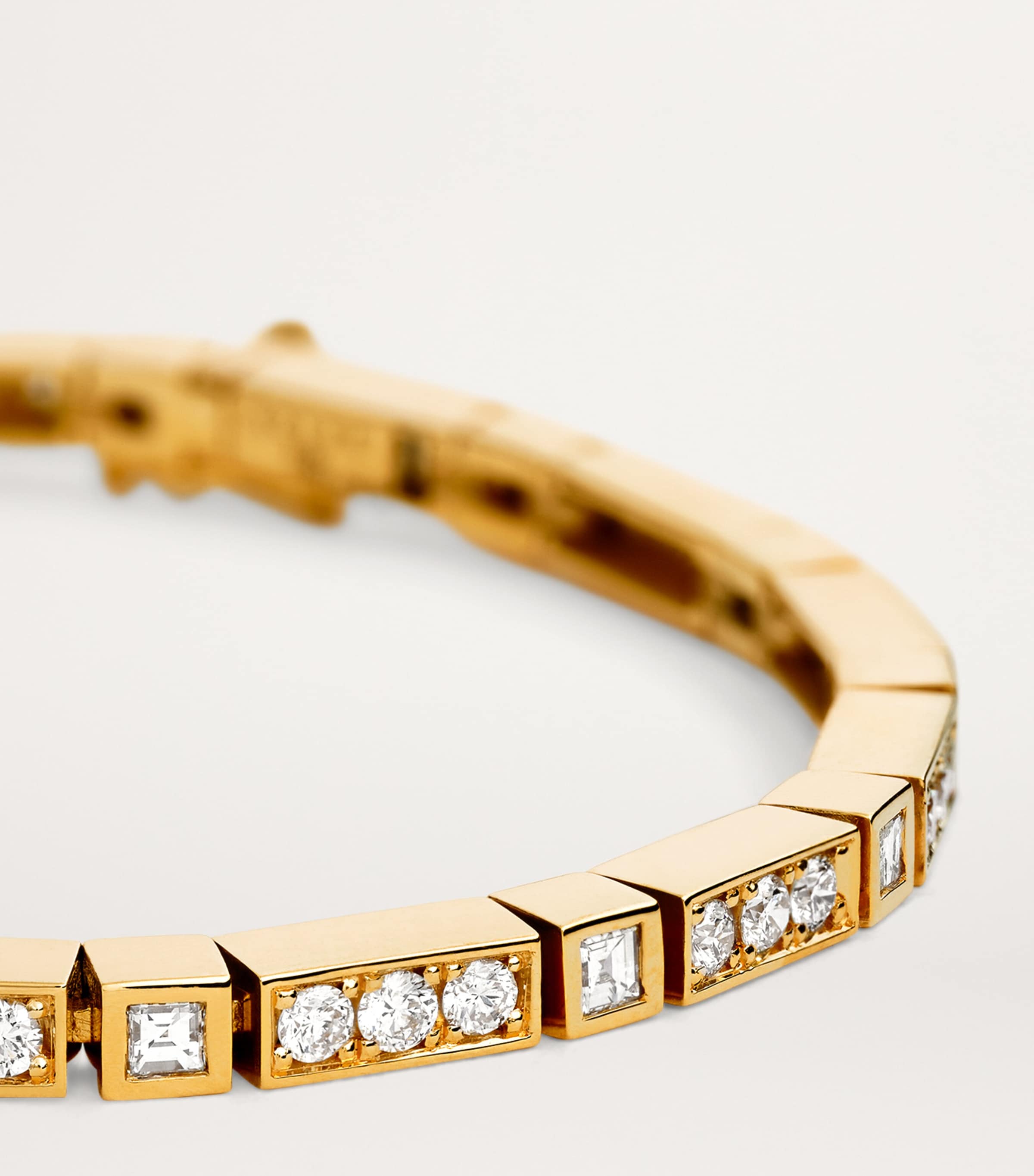 Yellow Gold and Diamond La Nuit Tennis Bracelet YELLOW GOLD Image 6