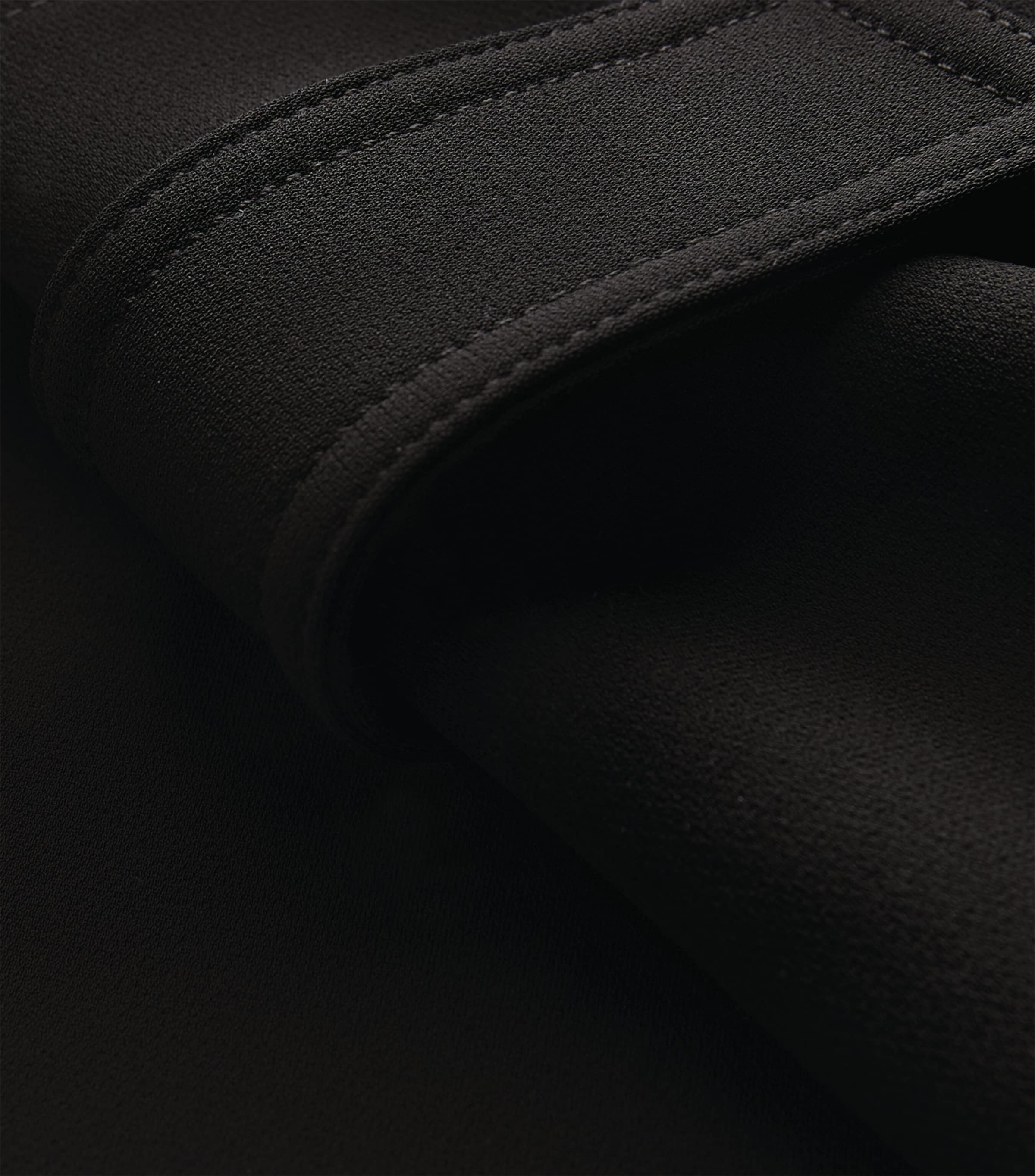 Oaklene Trench Coat 001 BLACK Image 5