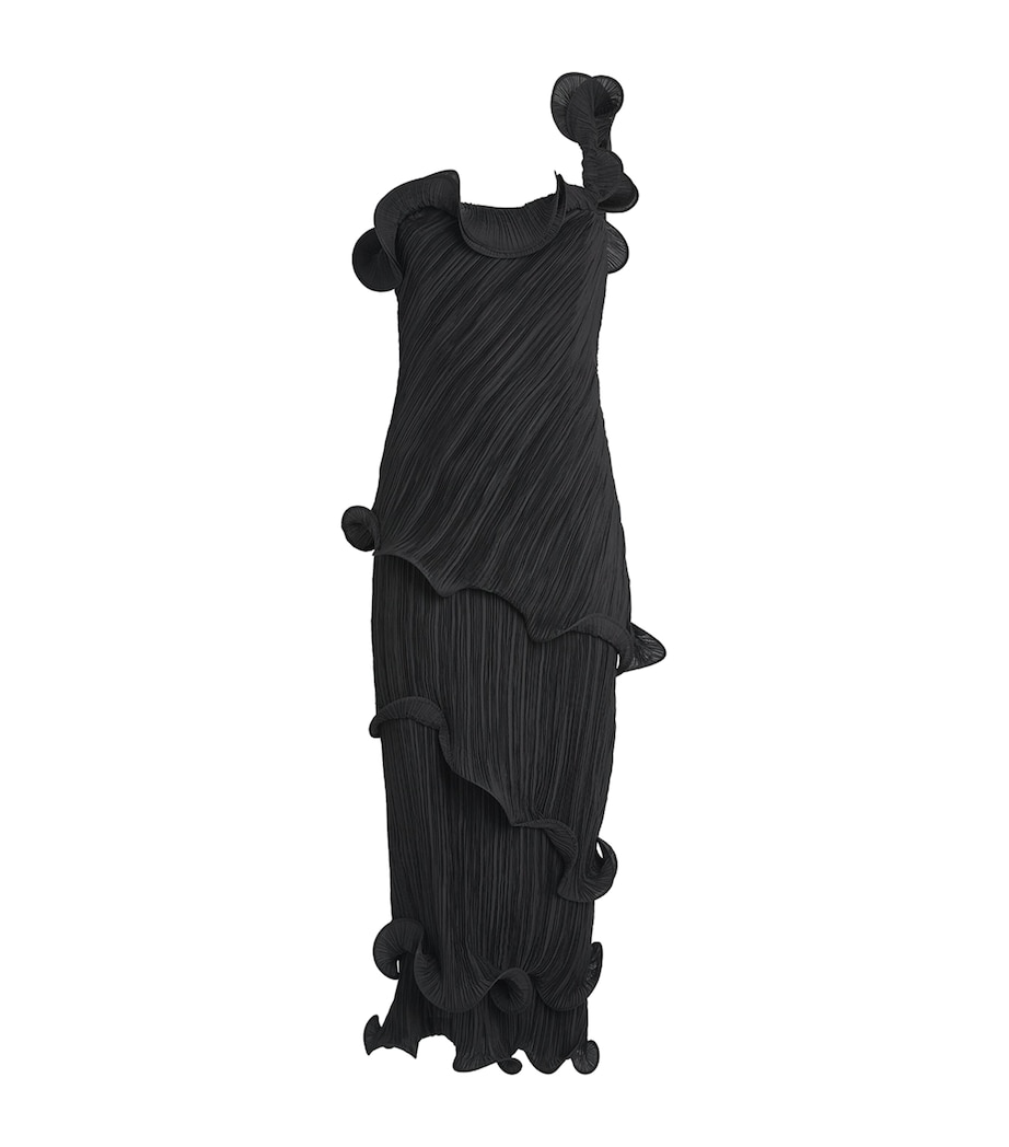 Cult Gaia Womens Pleated Payton Gown Black Image 1