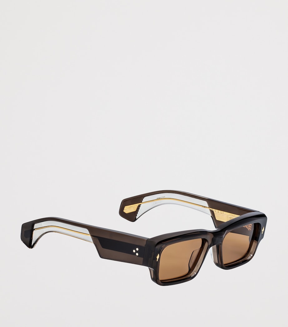Jacques Marie Mage Engel Rectangular Sunglasses London Image 2