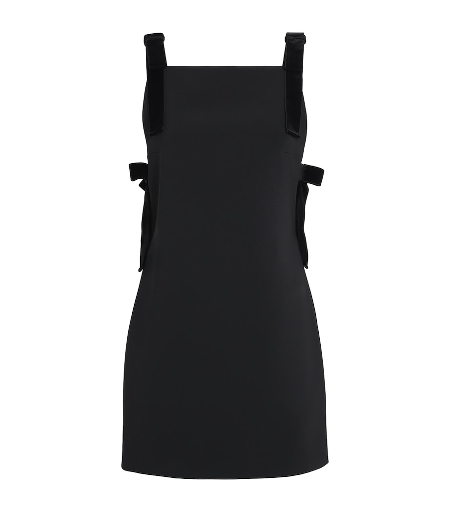 Velvet Mini Dress BLACK Image 1