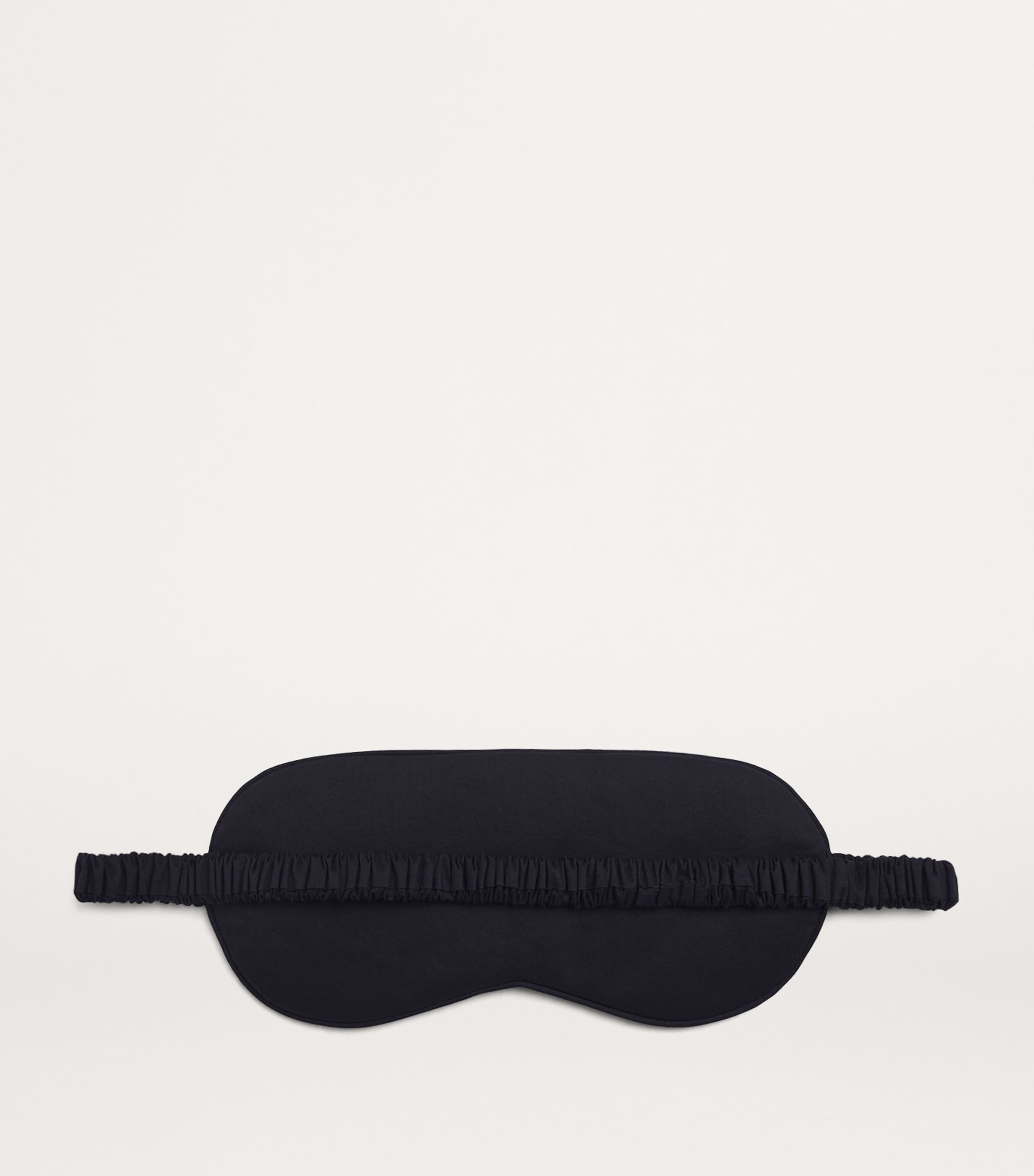 Harrods Womens Cotton Sleep Mask Navy Image 3