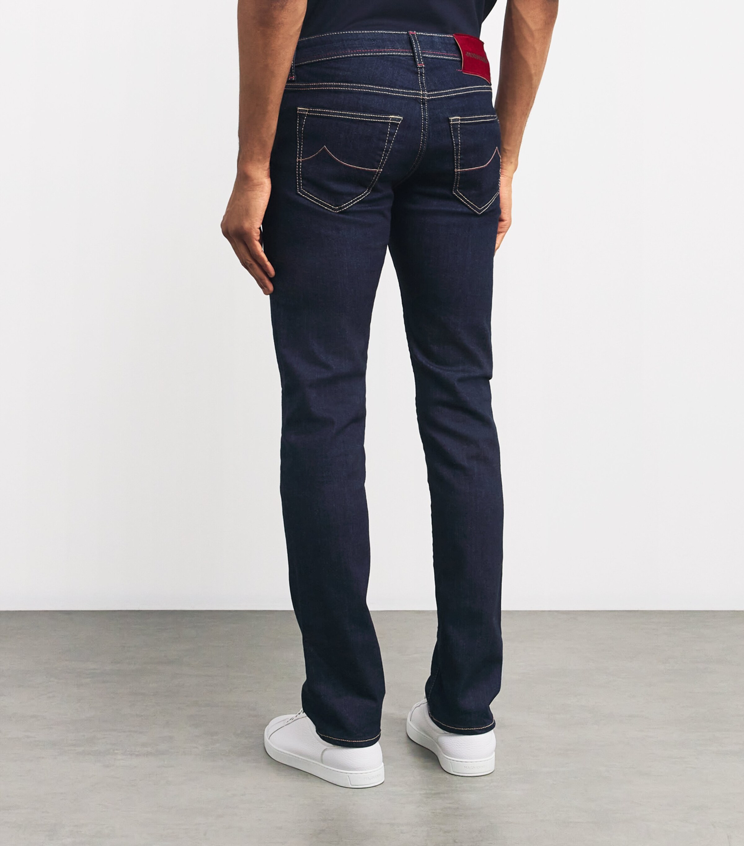 Nick Slim Jeans 001D-NAVY Image 4