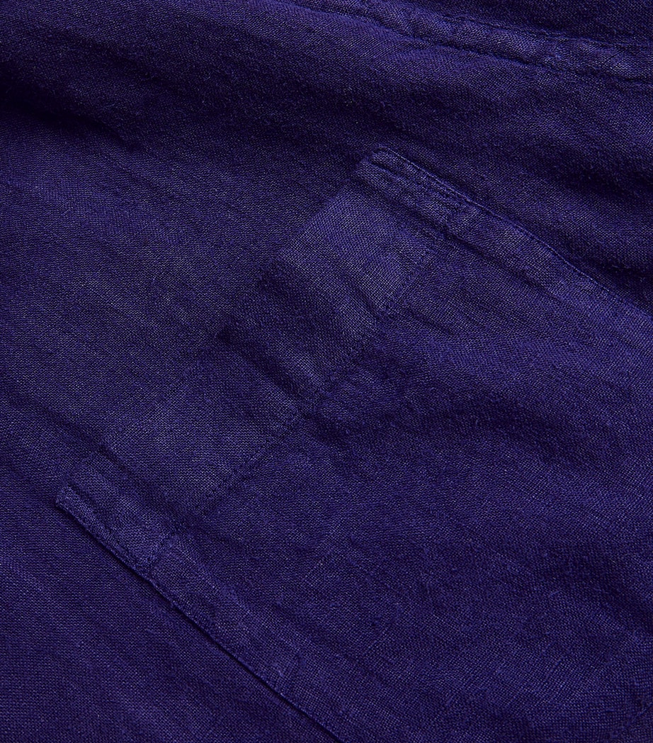 Linen Charlie Shirt 605 MIDNIGHT Image 5