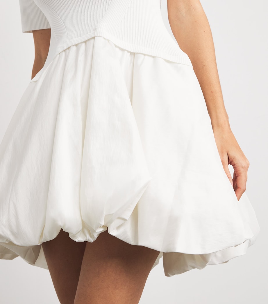 Kenny Bubble Mini Dress IVORY Image 6