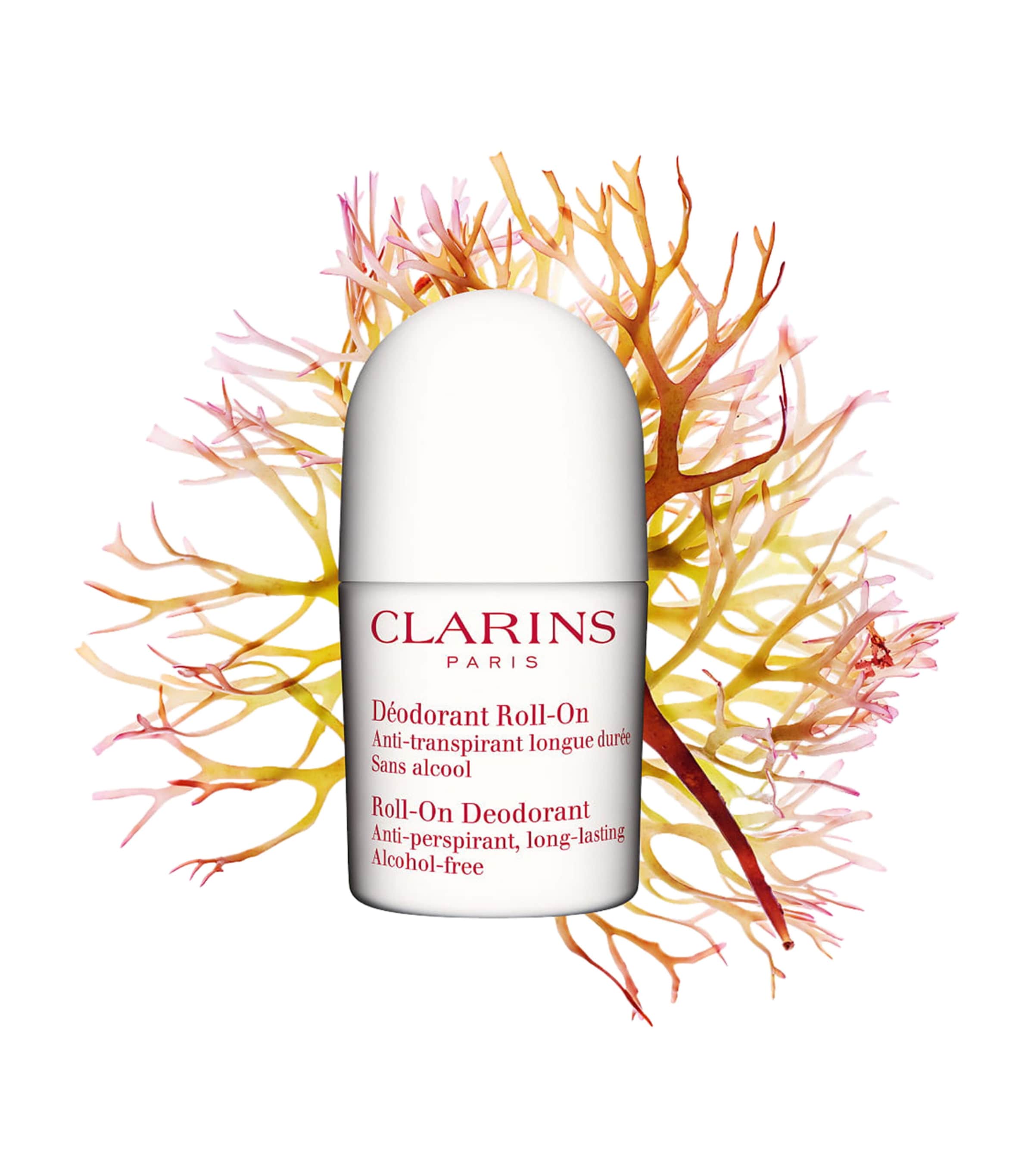 Clarins Gentle Care Roll-On Deodorant (50ml) Beige Image 2