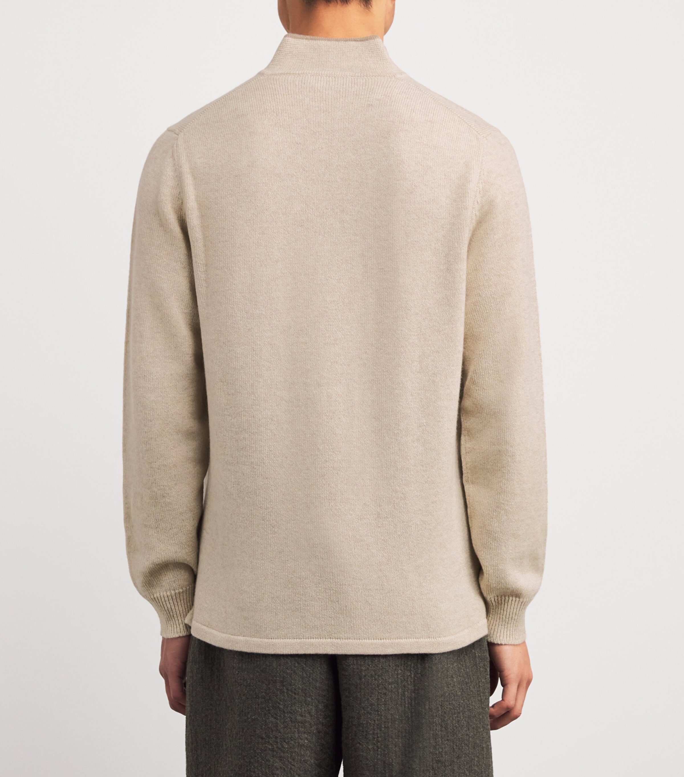 Cashmere Ellen Sweater N41 OYSTER Image 4
