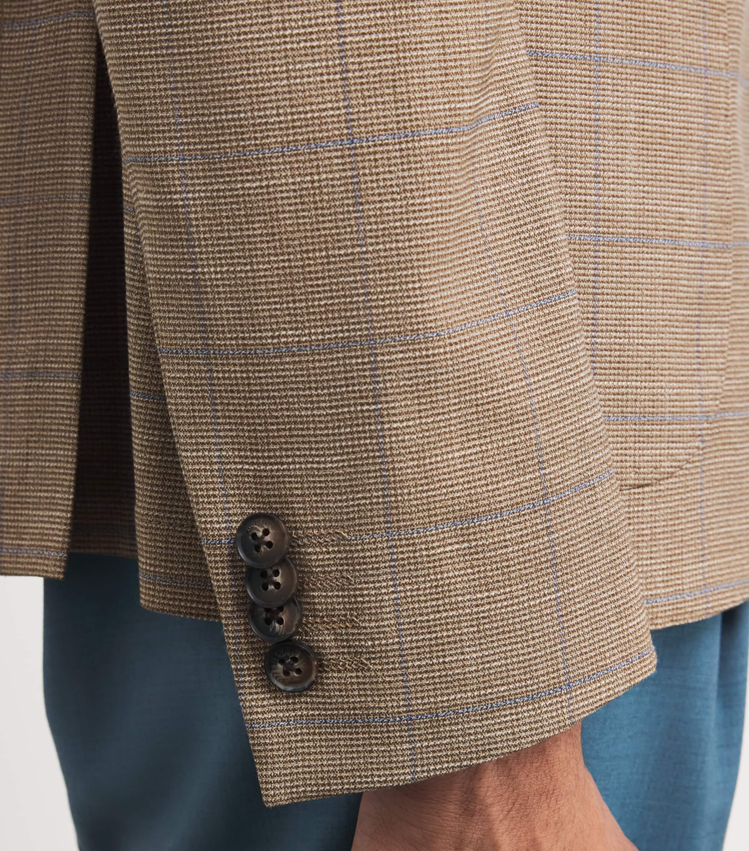 Check Blazer 39 LIGHT BROWN Image 6