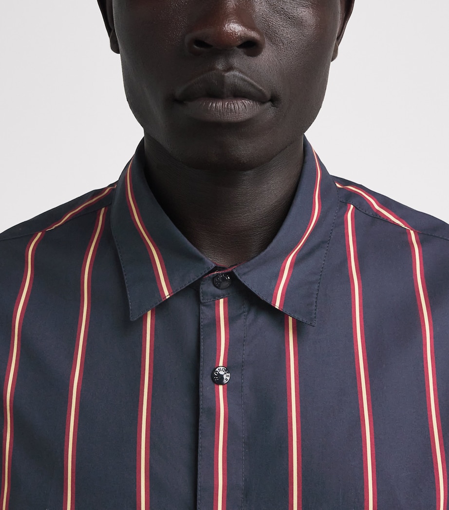 Moncler Mens Cotton Stripe Shirt Image 3