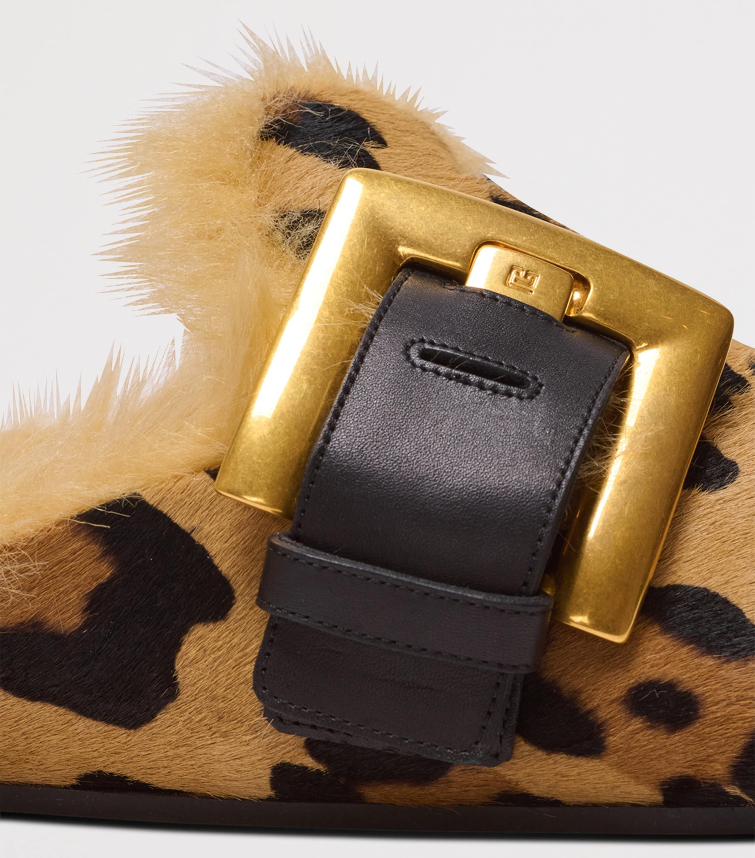 Leather Leopard Anthem Clogs WKS MULTI/ NOIR Image 9