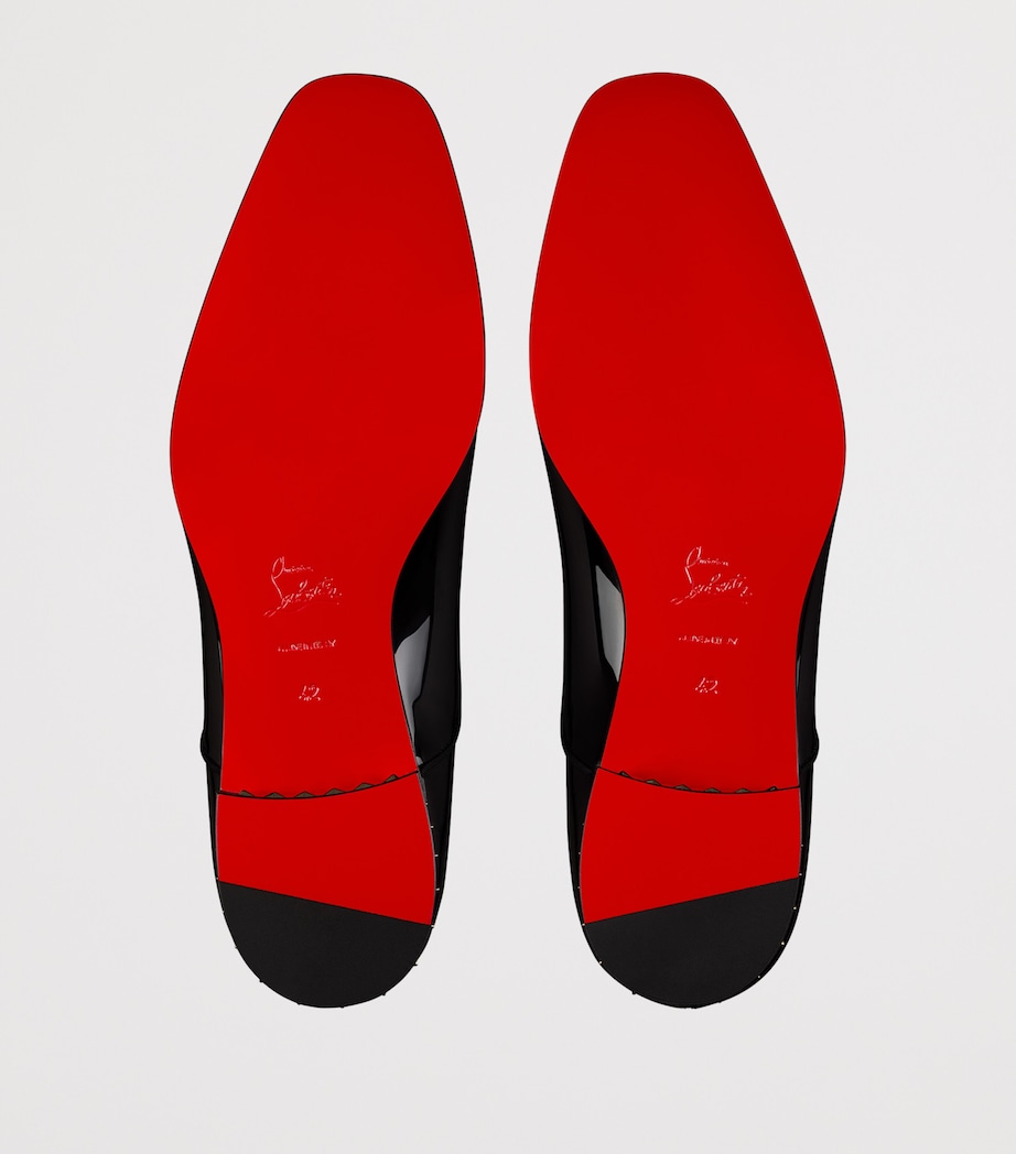 Alphamale Rocks Patent Leather Oxford Shoes BK01 Image 4