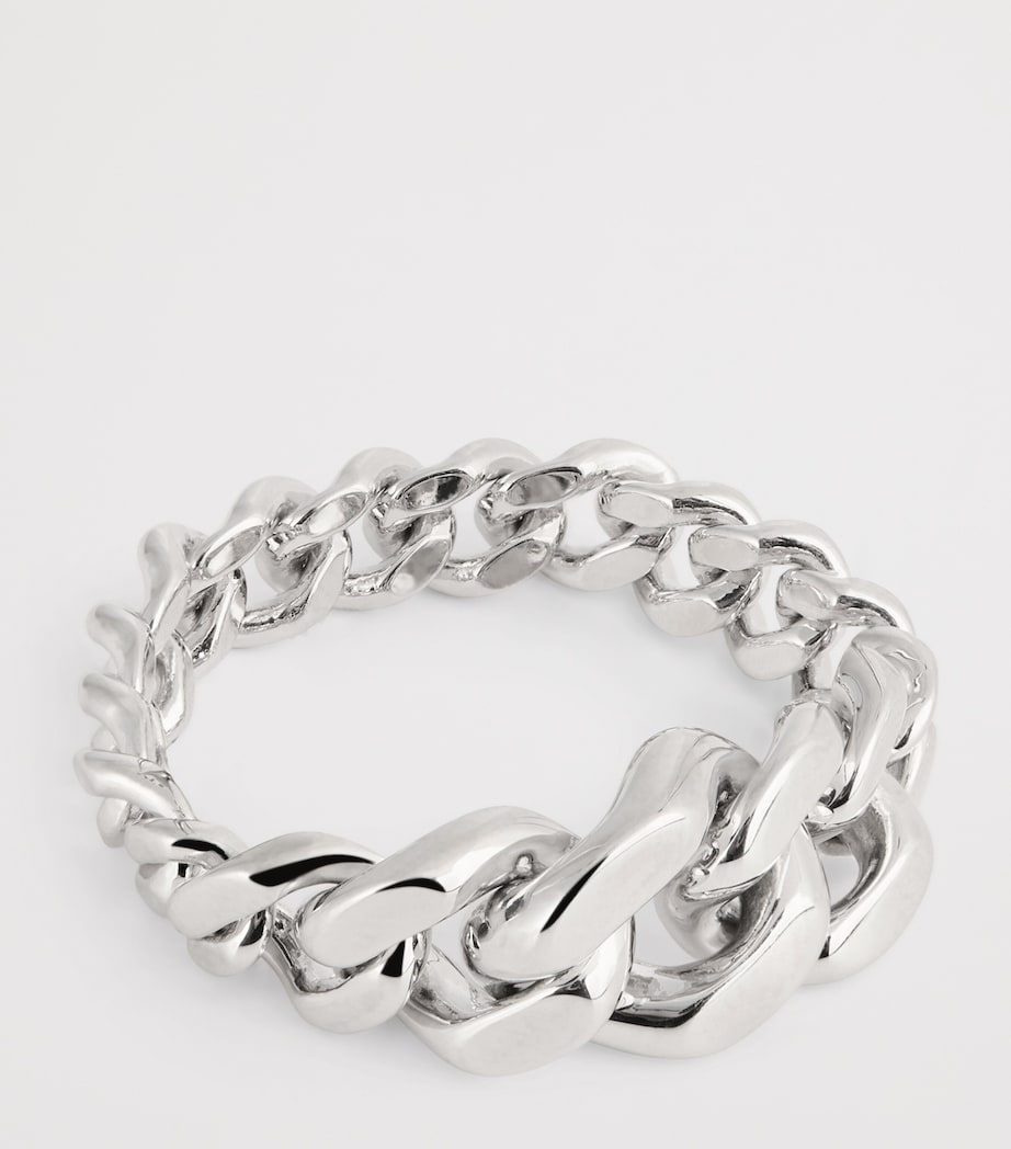 Sterling Silver Dean Band Ring SILVER Image 3