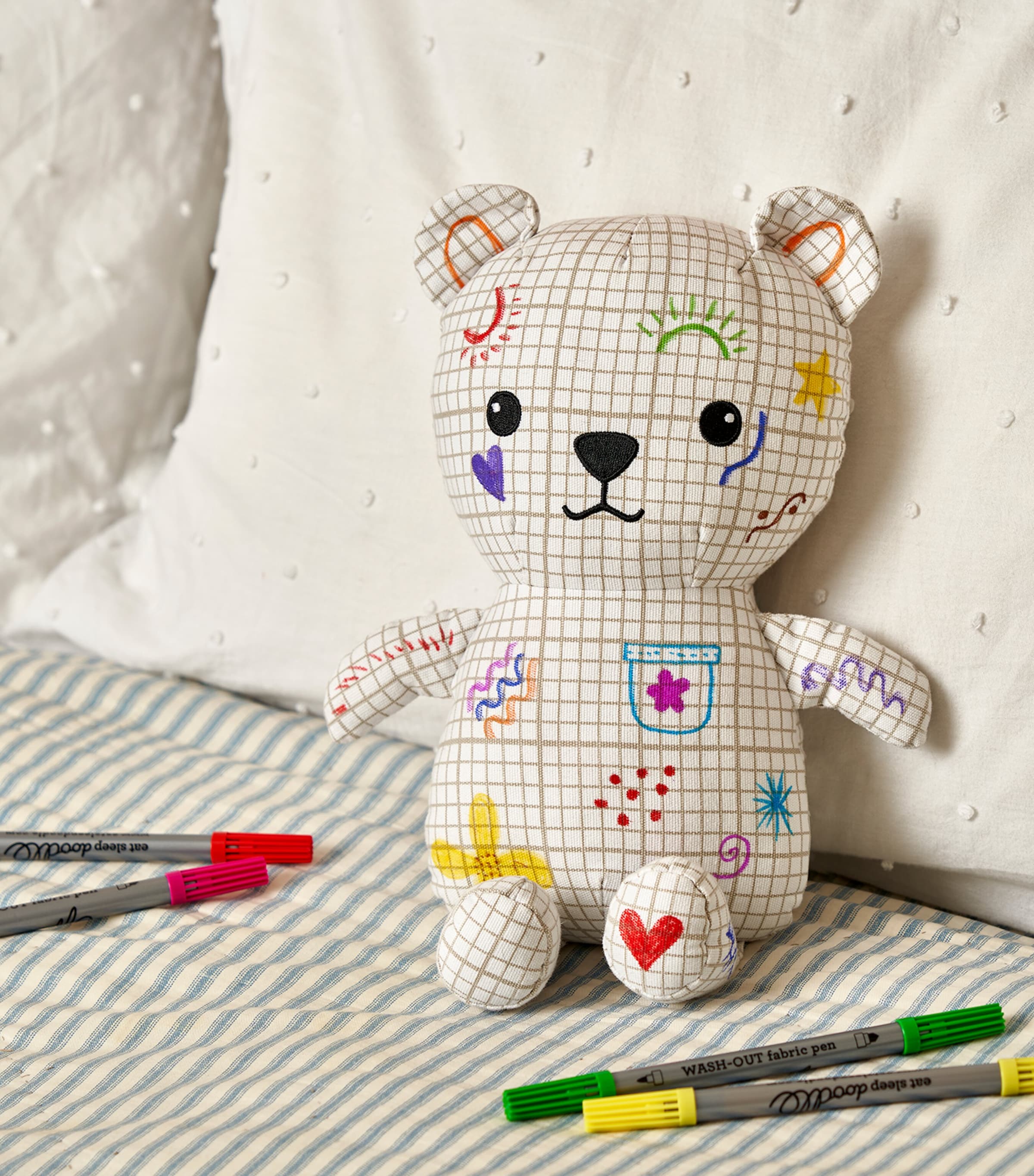 eatsleepdoodle Colour-In and Doodle Artie Bear | Toys | Arts & Crafts | Bears & Soft Toys eatsleepdoodle Colour-In and Doodle Artie Bear | Toys | Arts & Crafts | Bears & Soft Toys