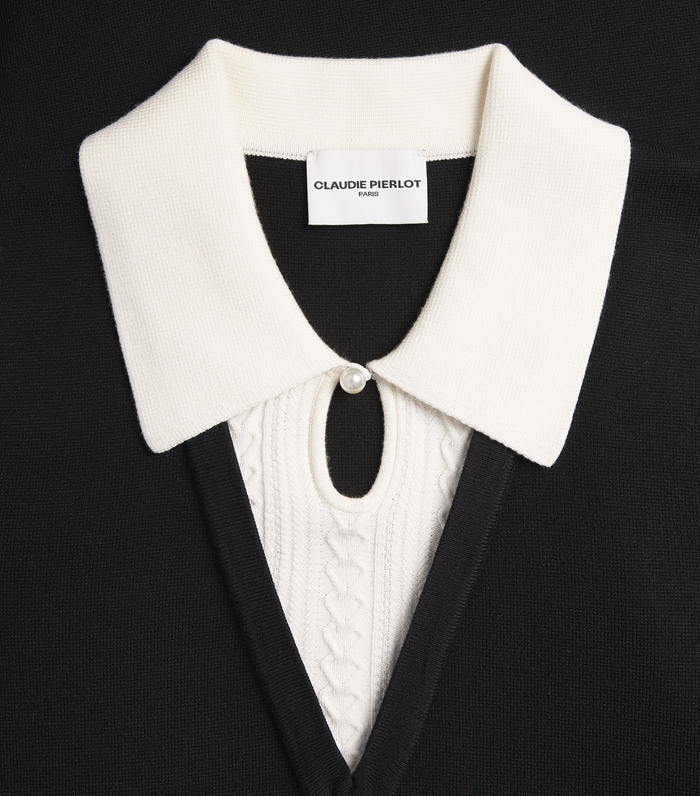 Skater Mini Dress BLACK Image 5