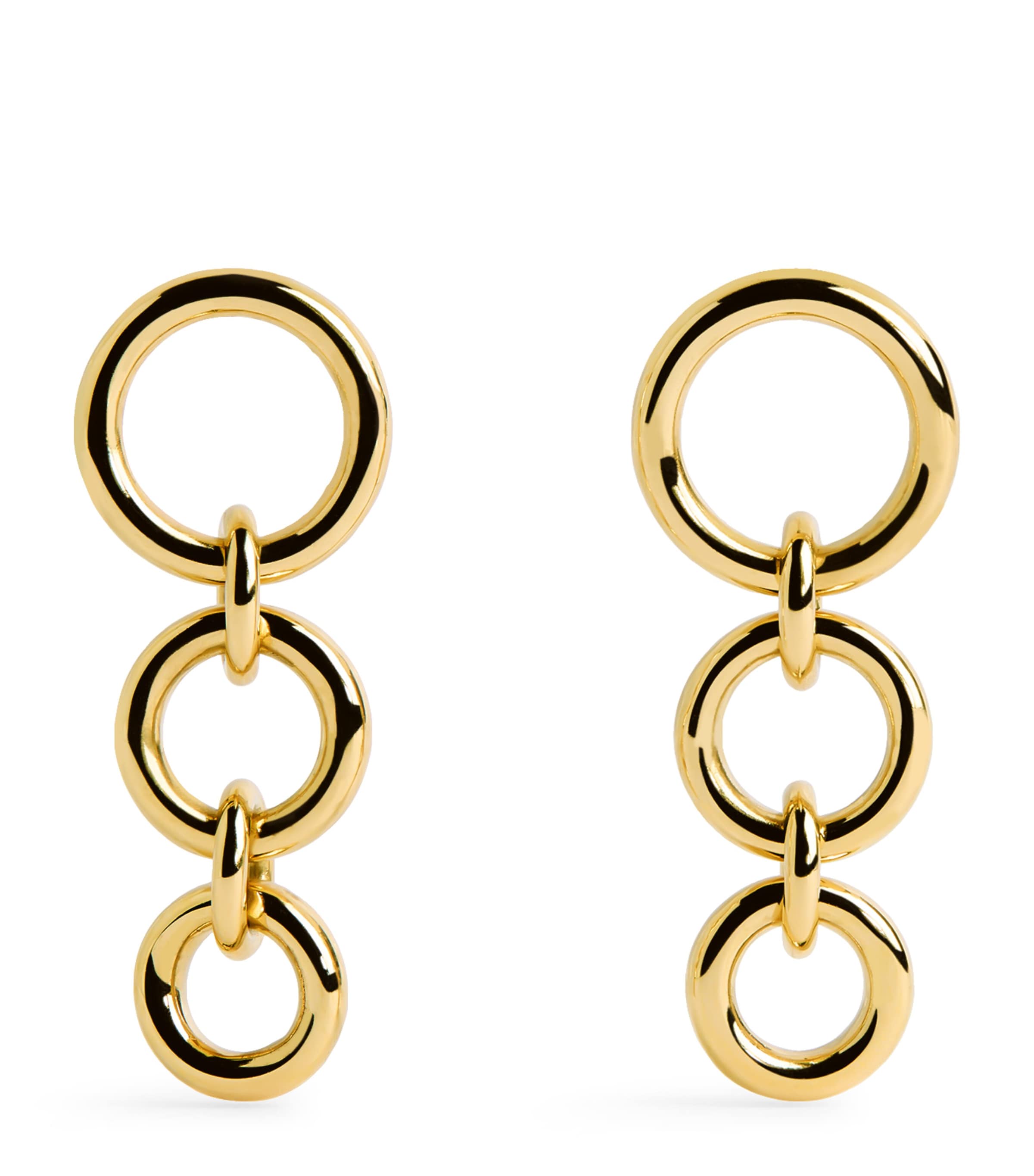 Spinelli Kilcollin Yellow Gold Talan Link Earrings | Jewellery & Watches New In | Fine Jewellery | Fine Earrings | Drop Earrings | Designers | Spinelli Kilcollin