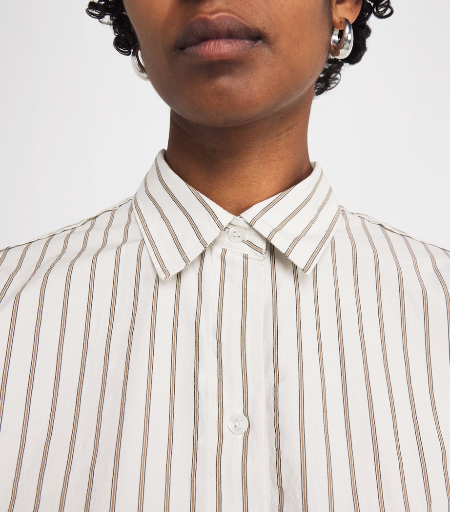 Cotton Stripe Shay Shirt ALBISTRIPE Image 6