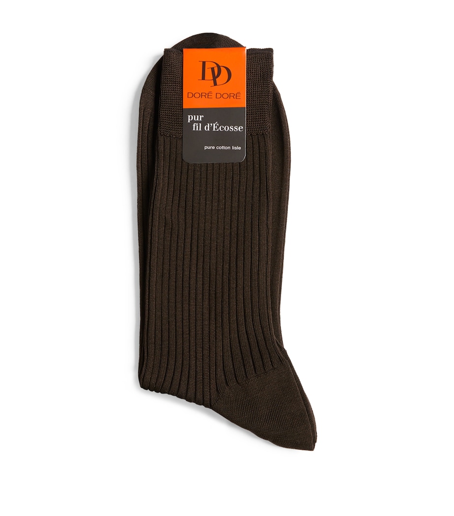 Cotton Socks 10854/CAFÉ Image 1