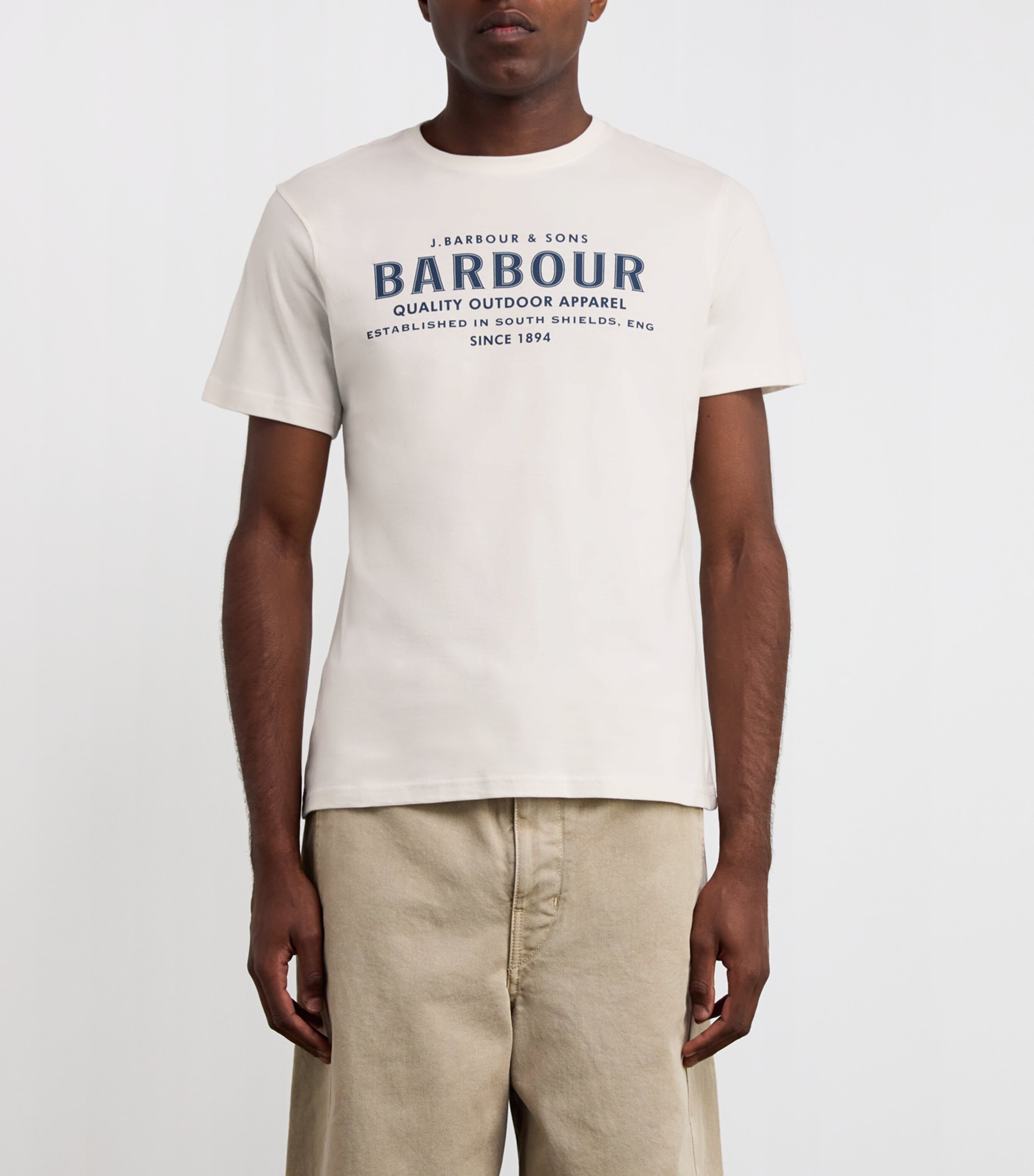 Barbour Cotton Moorside Logo T-Shirt | Harrods UK