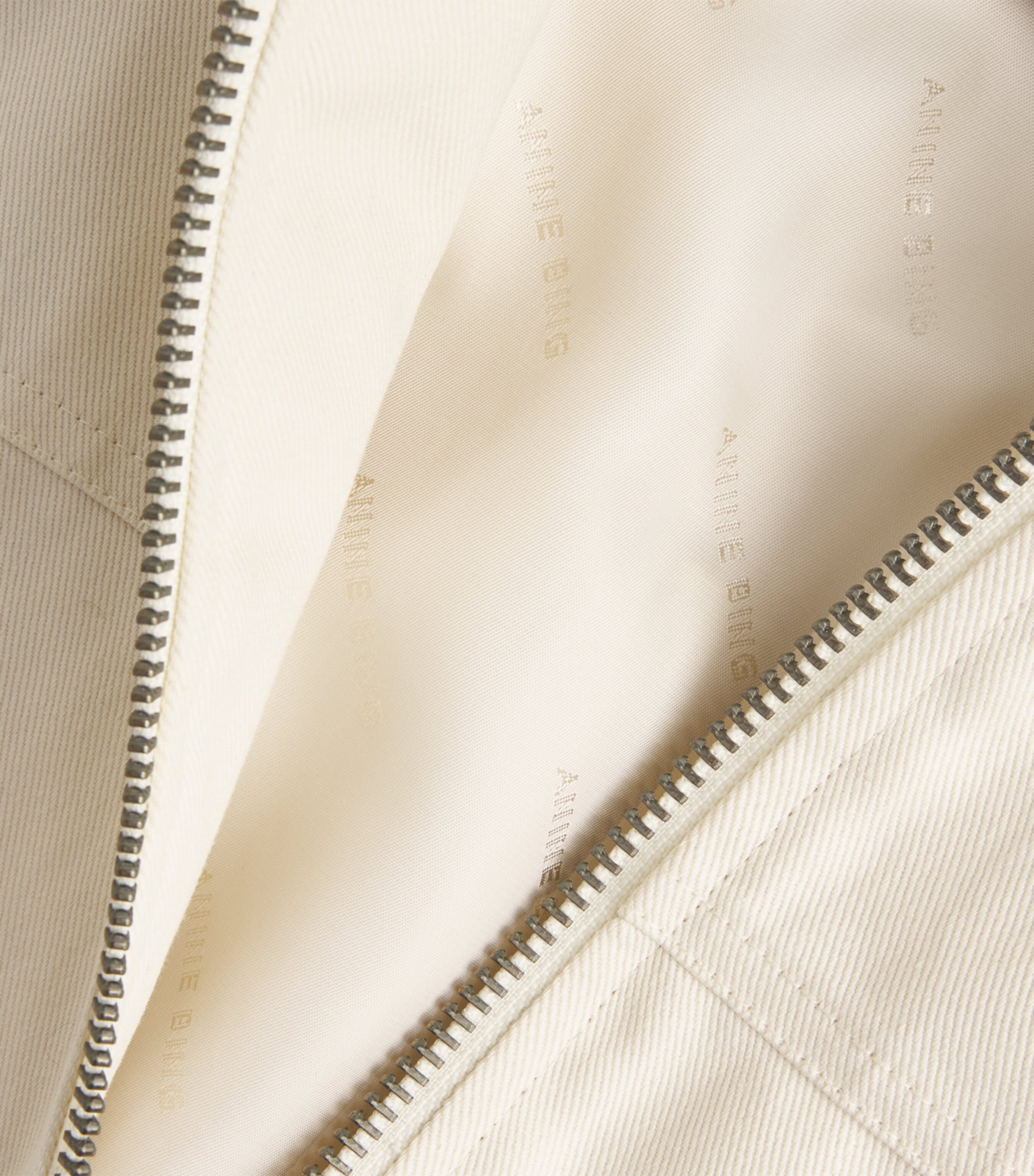 ANINE BING Womens Cotton Holden Jacket Ecru Image 6