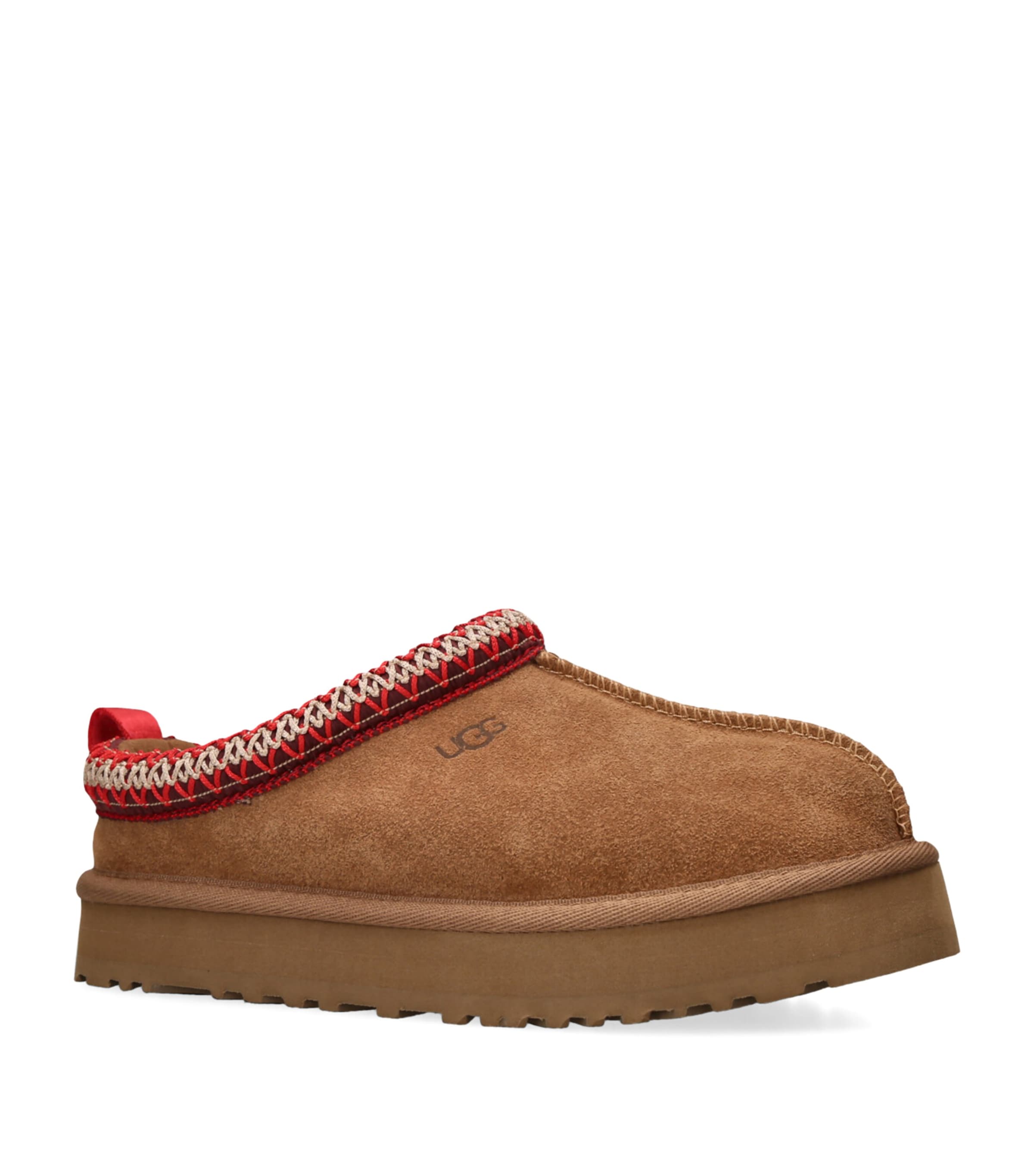 Suede Tazz Slippers BROWN Image 3