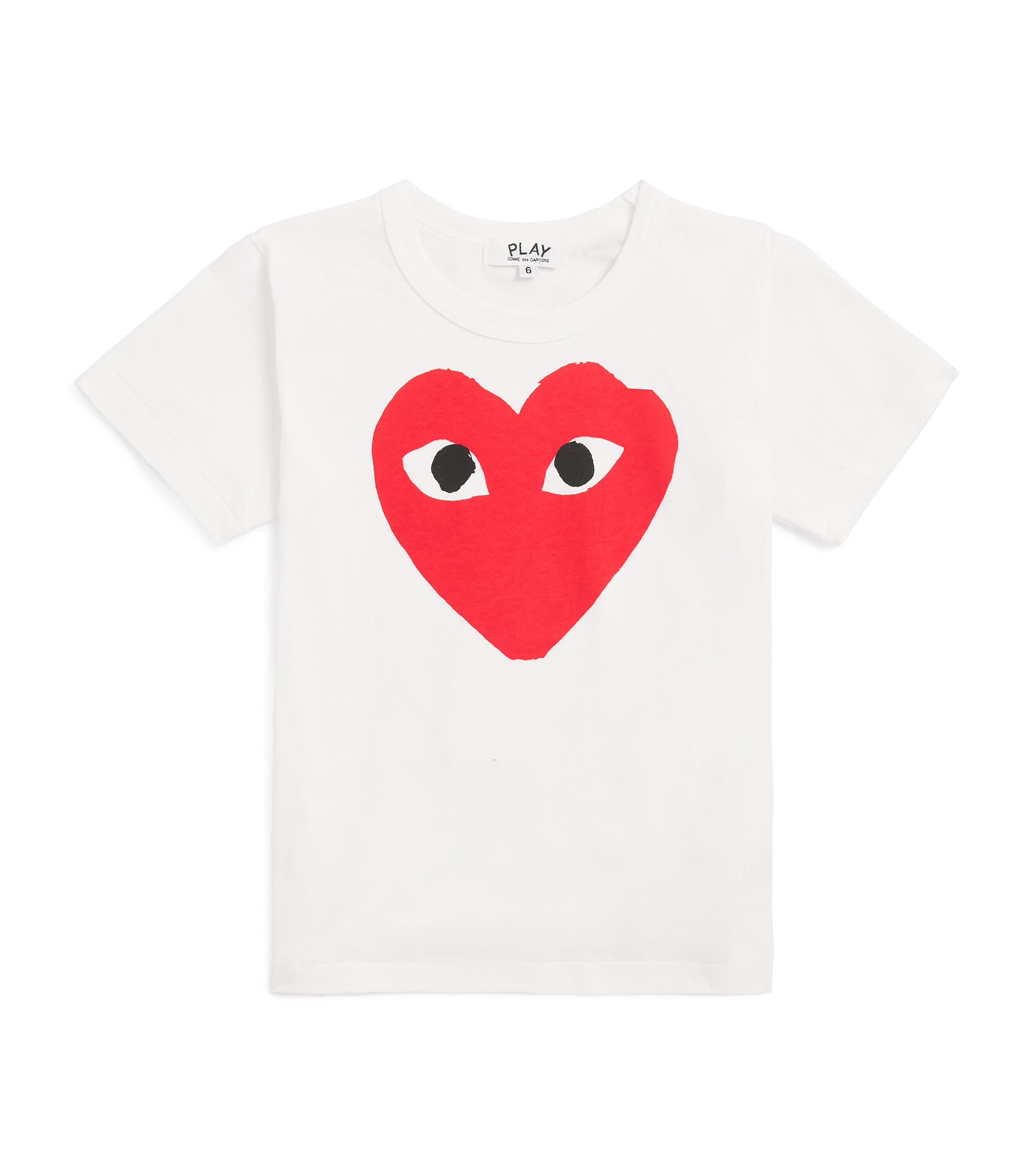 Comme Des Garçons Cotton Heart Logo T-Shirt (2-6 Years) Image 1