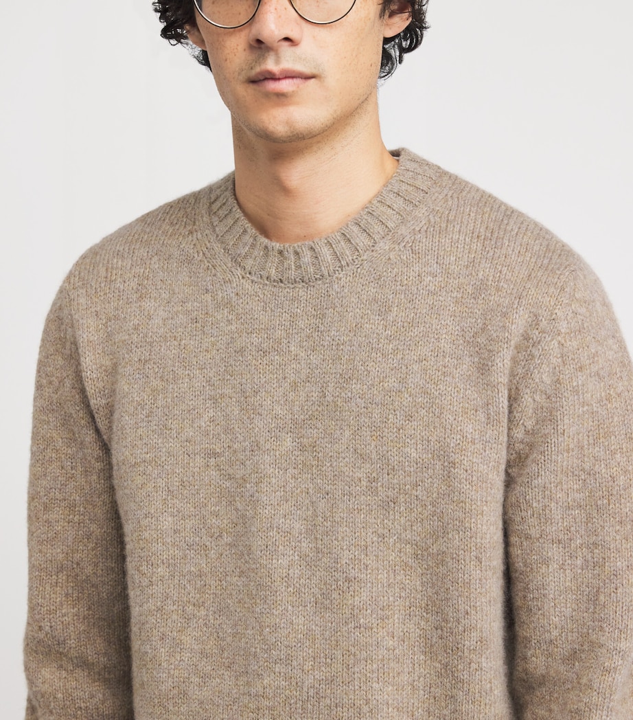 Wool Crew-Neck Sweater TORTORA Image 6