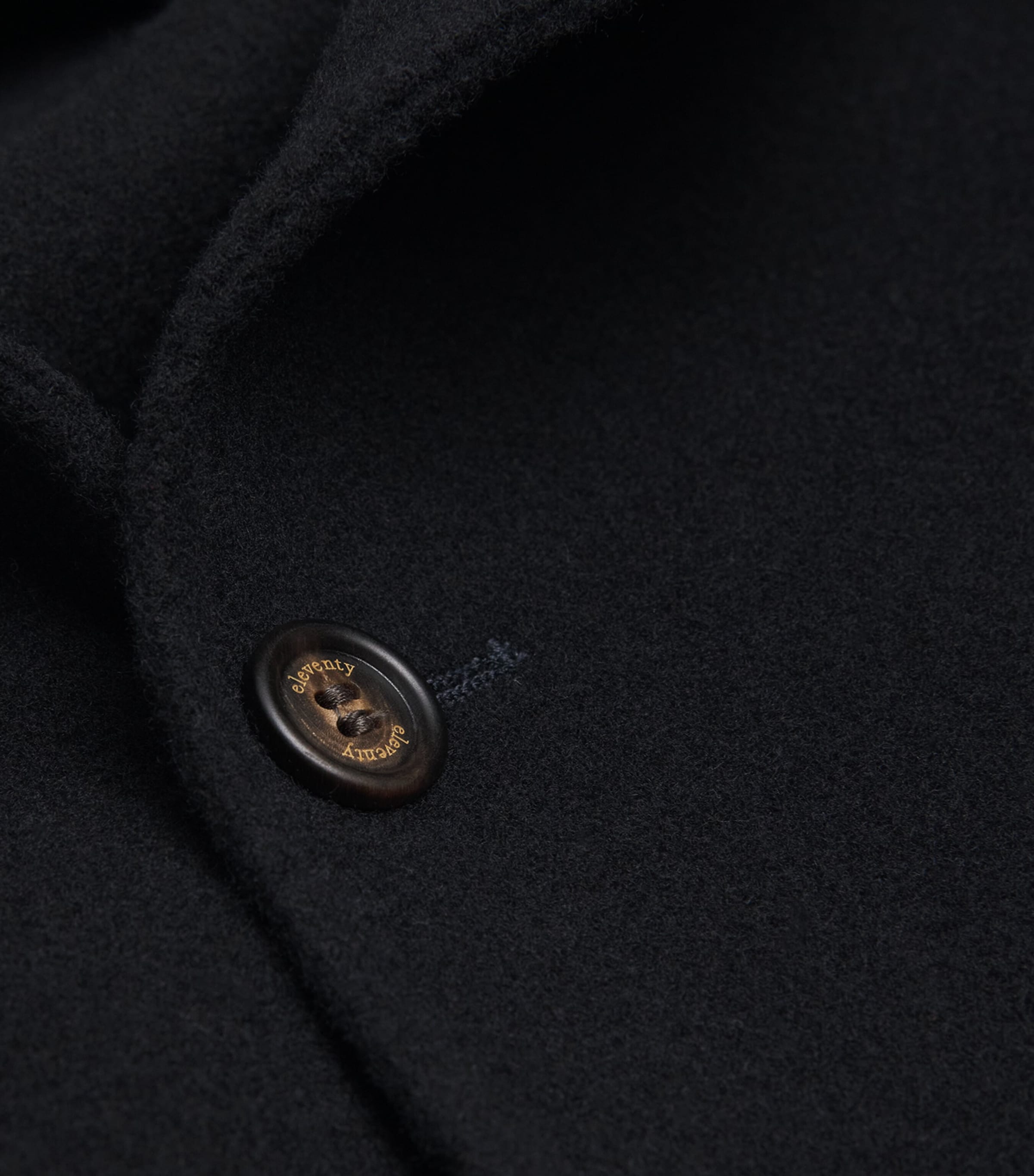 Eleventy Mens Wool Overshirt Blu Image 6