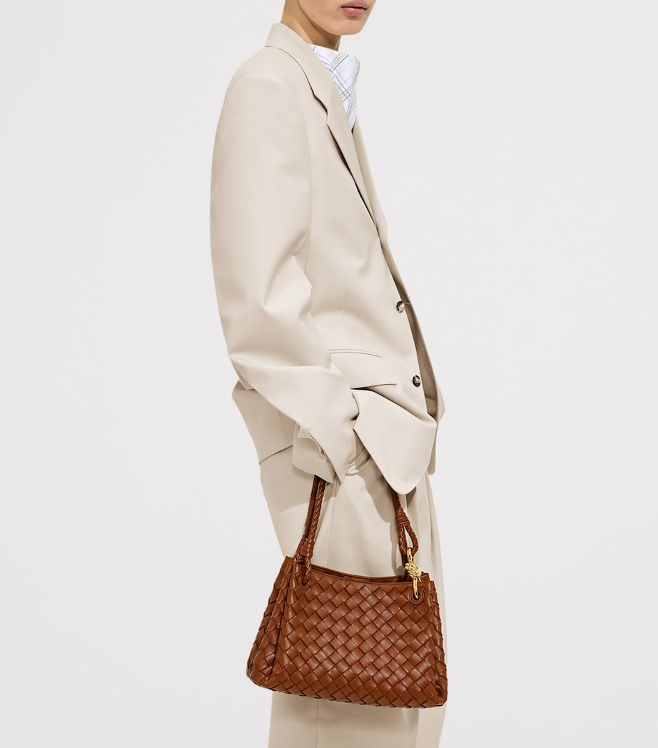 Bottega Veneta Leather Parachute Shoulder Bag Image 2