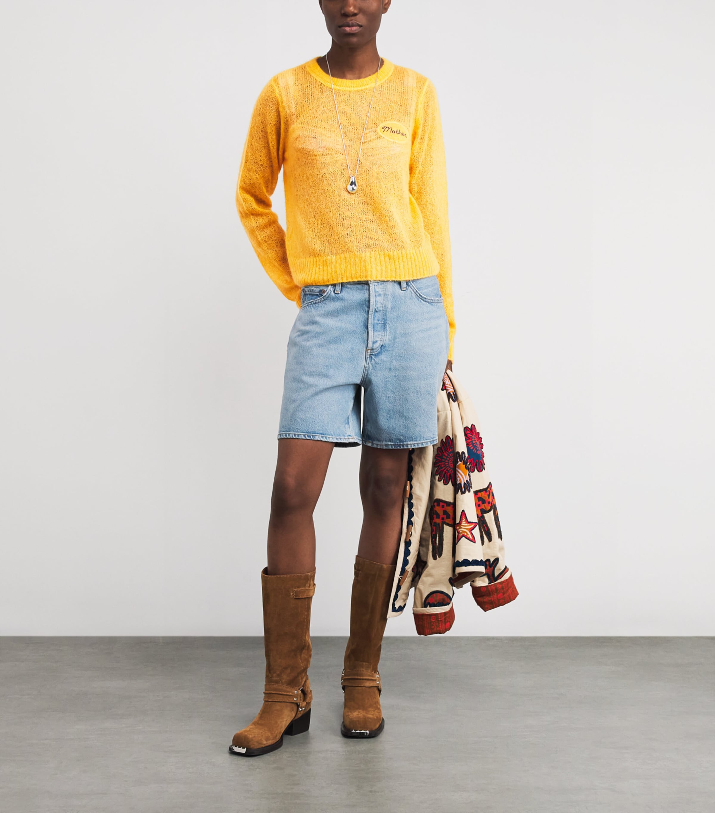 Alpaca-Blend The Jumper GOL-GOLD GOL Image 2