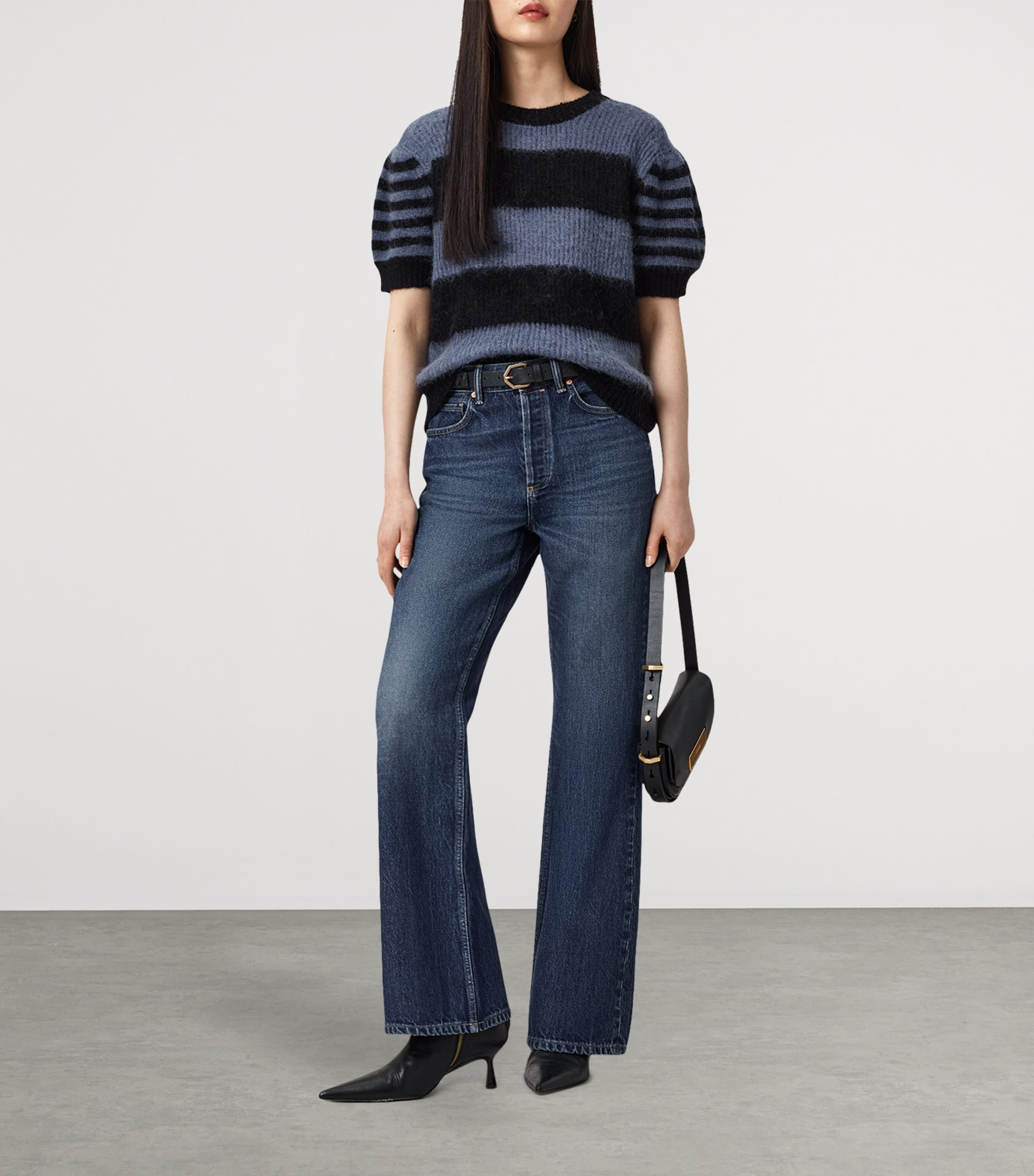 Mathilde Straight Jeans DARK INDIGO Image 3