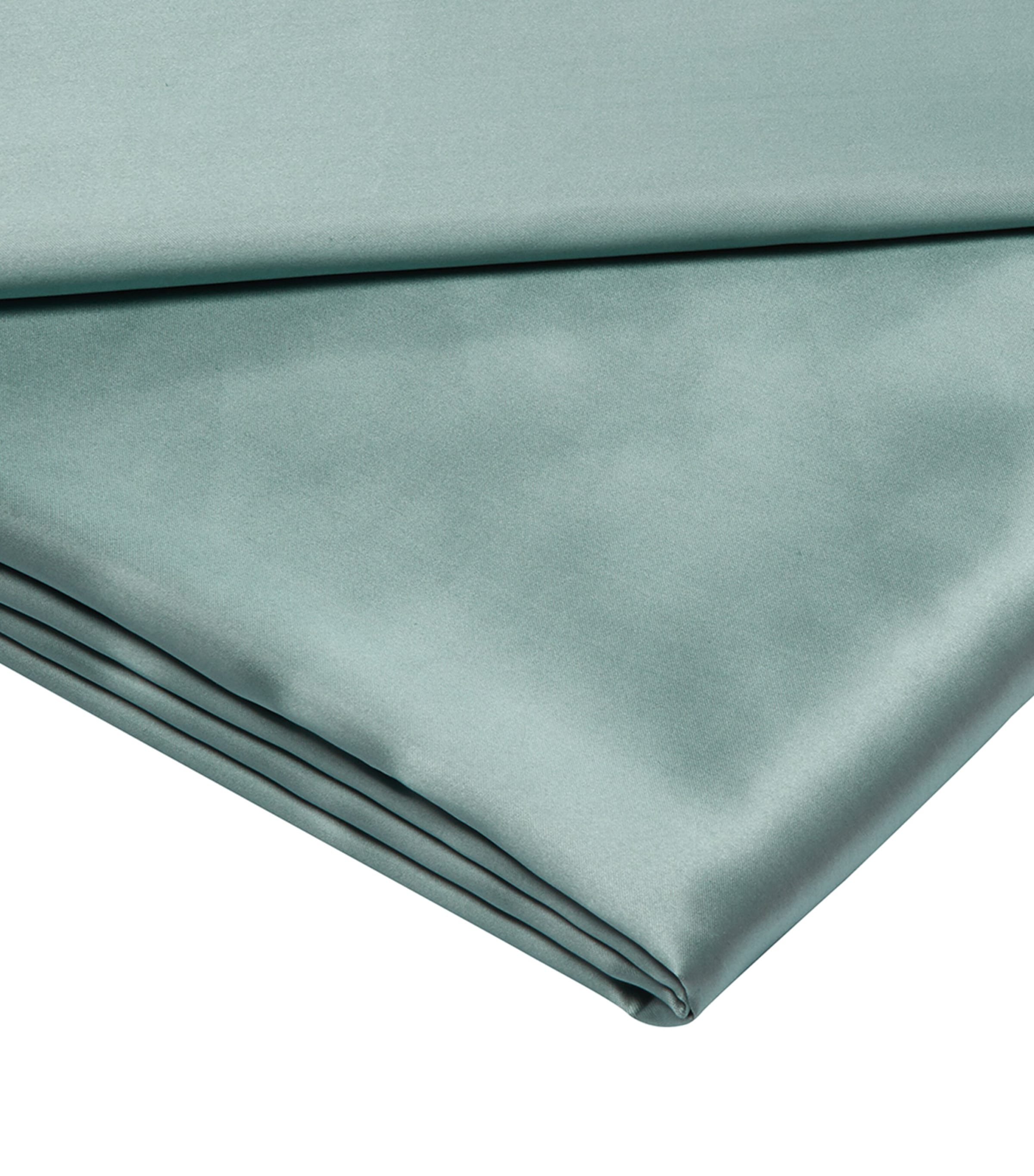 Silk King Flat Sheet (280cm x 310cm) GREEN Image 1