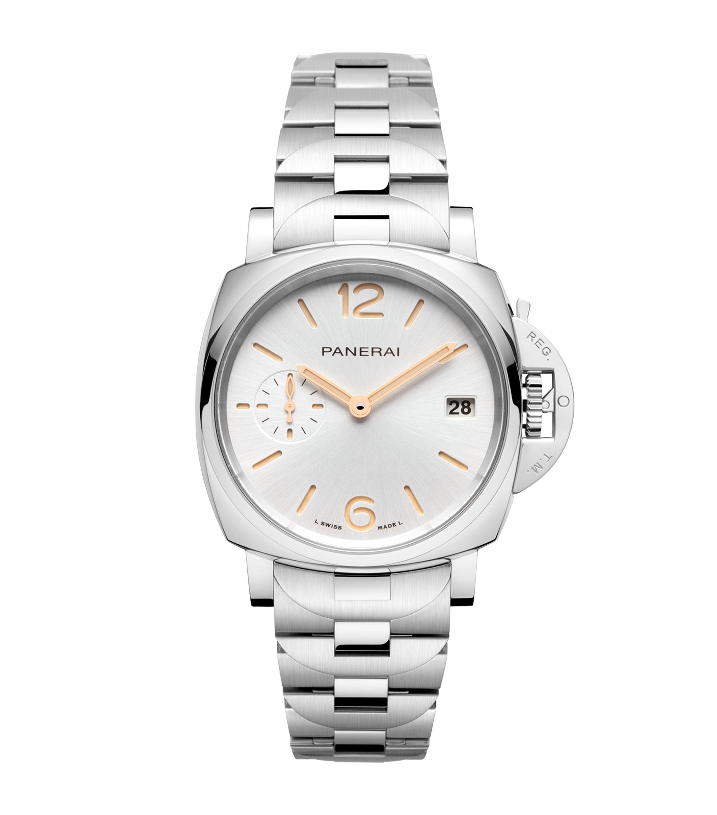 Stainless Steel Luminor Due Watch 38mm